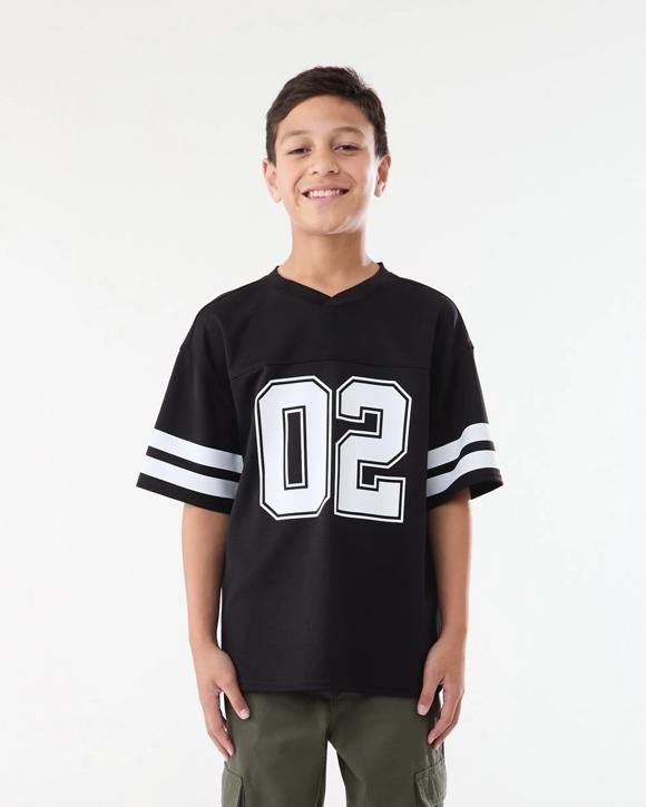 Short Sleeve Oversized Mesh T-shirt