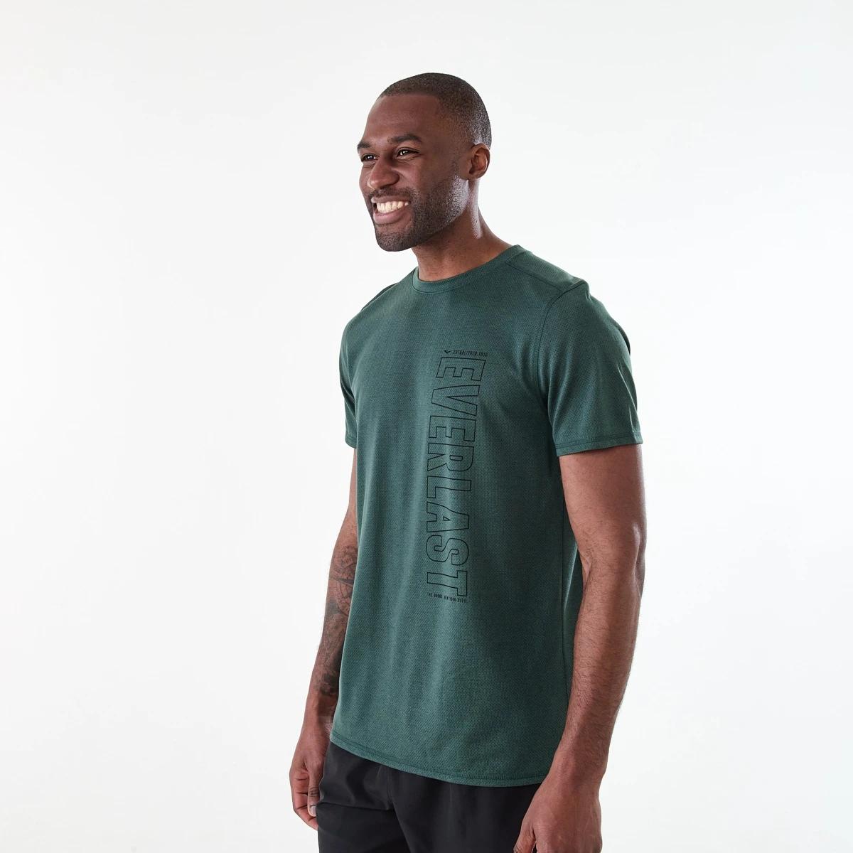 2 Everlast Mens Mesh T-shirt EVERLAST DEEP SEA, 2 of 7