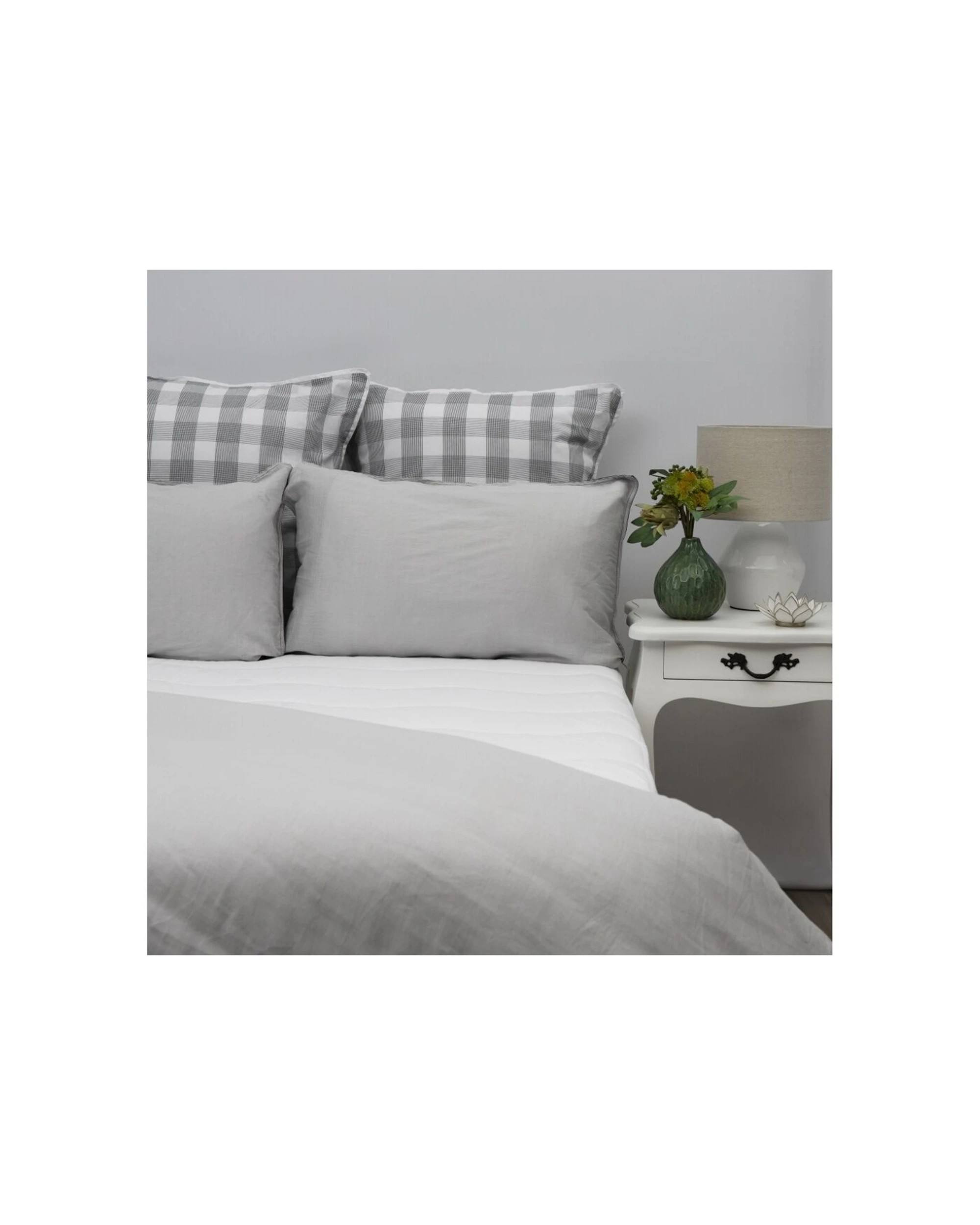 3 Tontine Classic Comfort Allergy And Asthma Sensitive Mattress Protector - White, 3 of 4