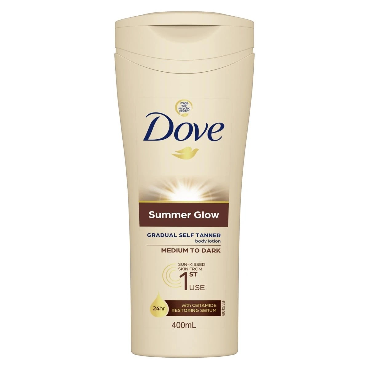 1 Dove Summer Glow Gradual Self Tanner Body Lotion 400ml, 1 of 4