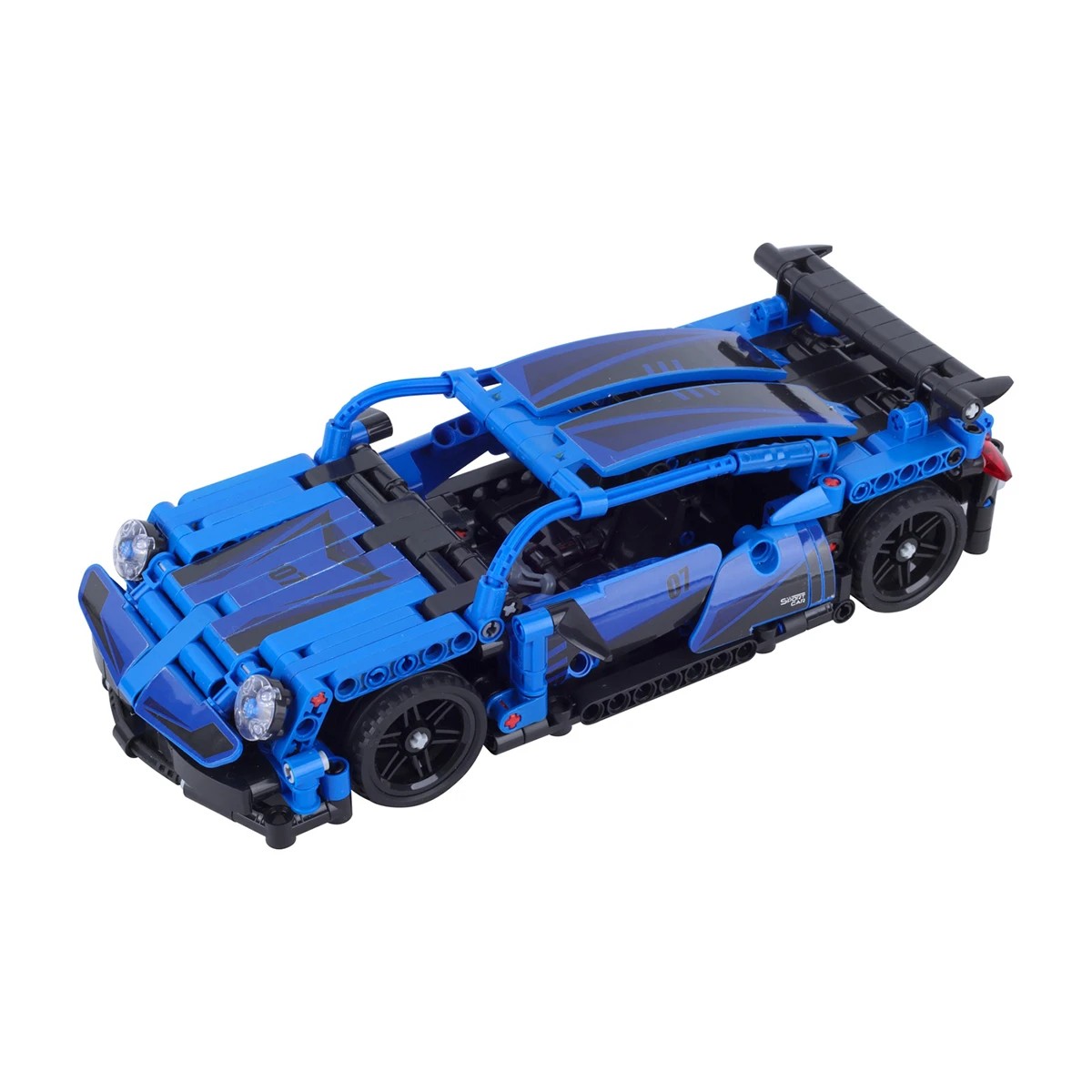 4 505 Pieces Mini Blocks Vehicle Series: Racing Car, 4 of 5