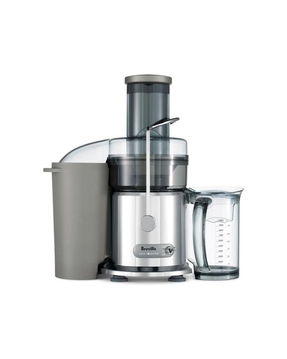 Breville The Juice Fountain Plus Fruit/vegetable/soup Juicer/blender Kitchen Set
 - Silver