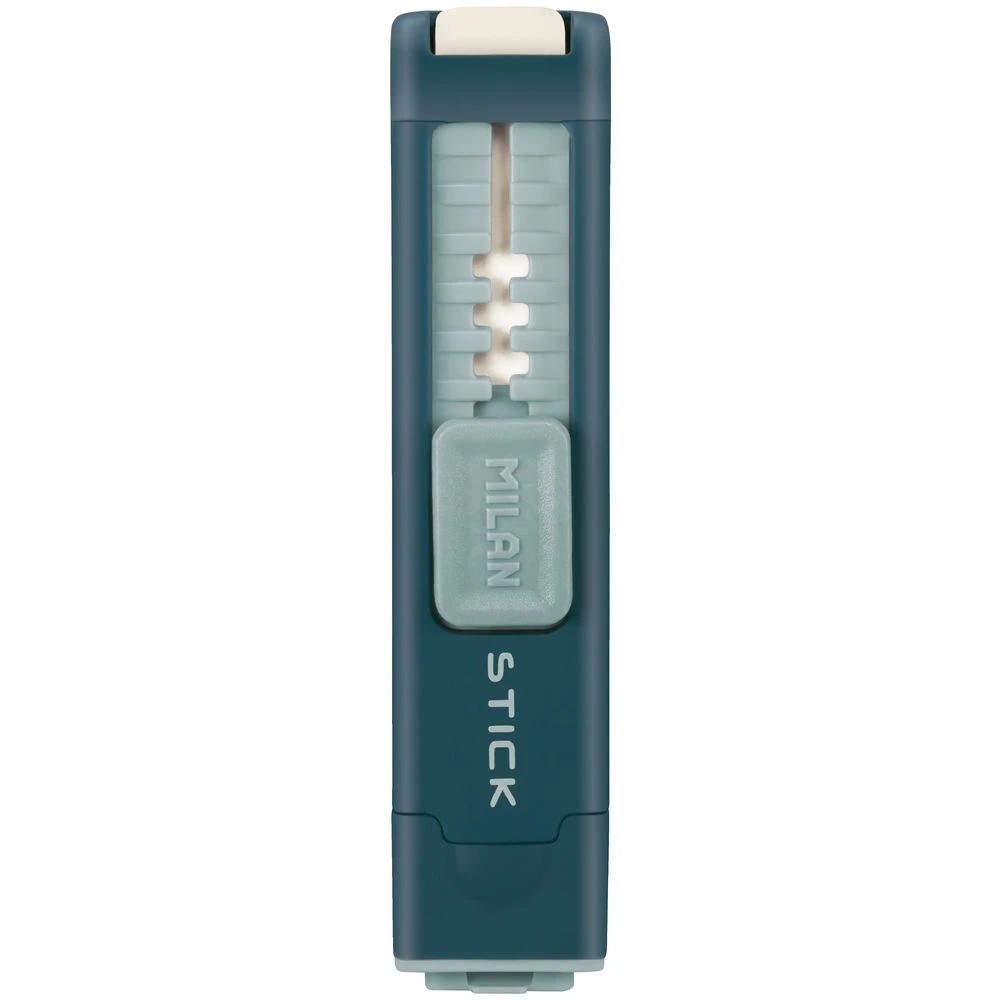 5 Milan Stick 1 Hole Sharpener and Eraser Assorted, 5 of 6