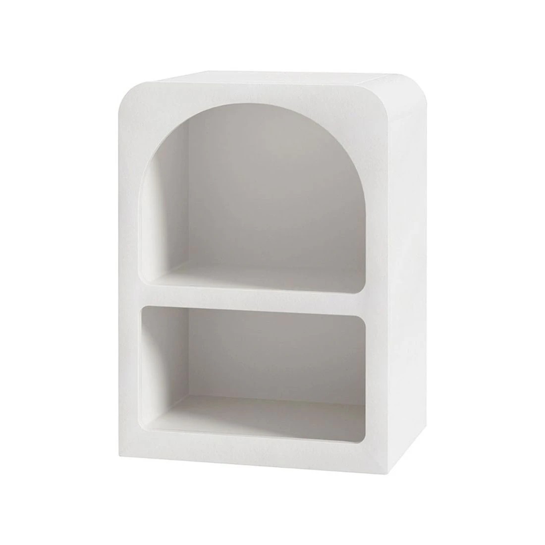 1 Artiss Bedside Table 2 Shelves - White, 1 of 5