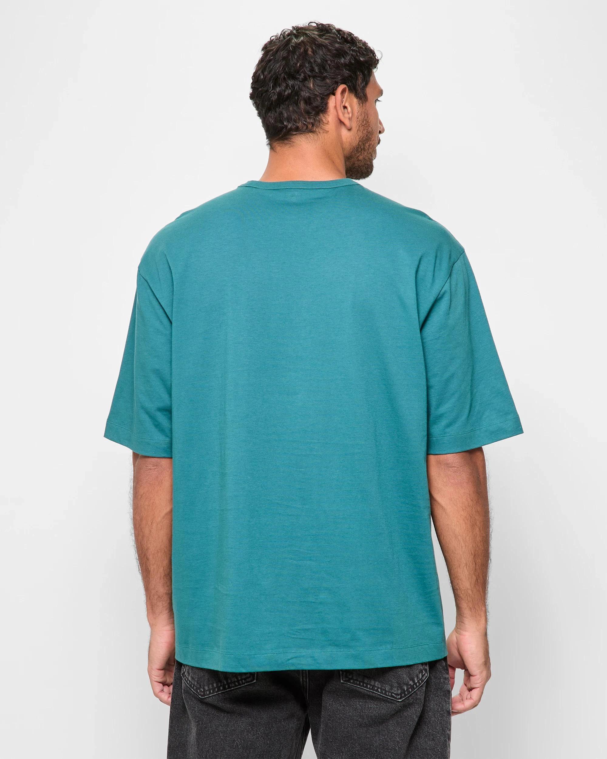 4 Target Australian Cotton Oversized T-Shirt TEAL, 4 of 5