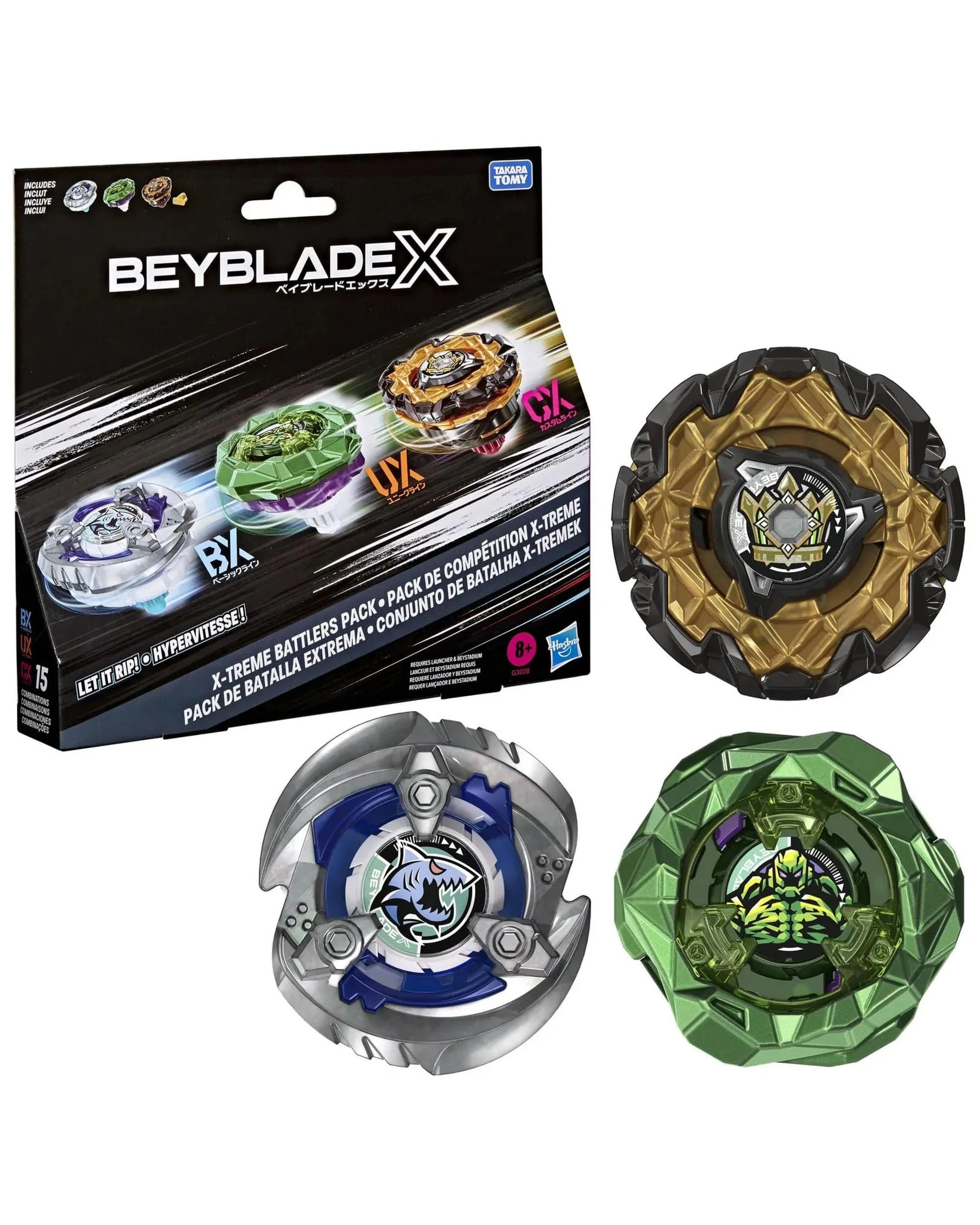 1 Beyblade X X-Treme Battlers Pack, 1 of 4