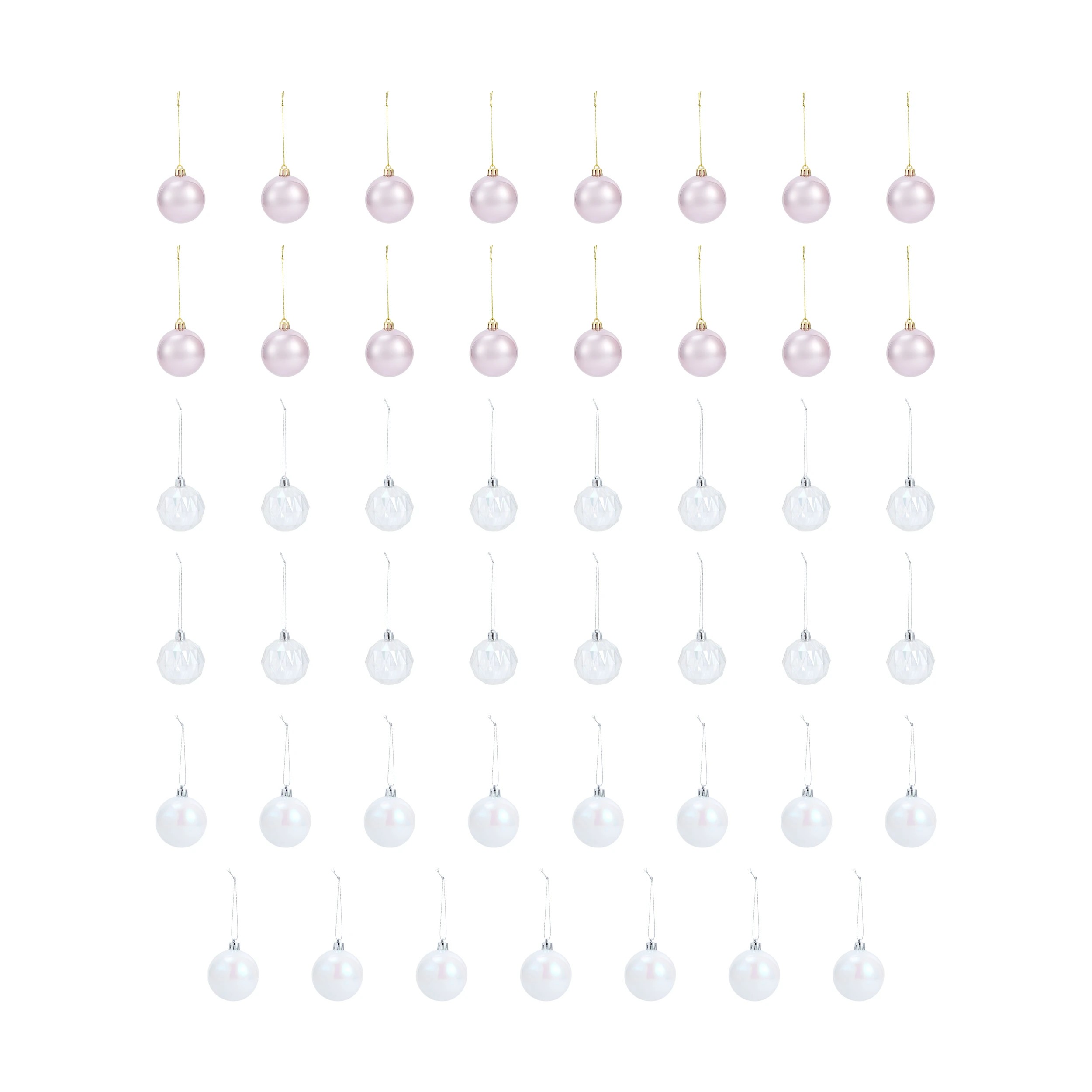 2 47 Pack 6cm Whimsy Baubles, 2 of 7