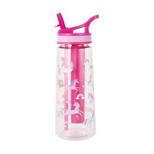 650ml Pink Unicorn Flared Drink Bottle