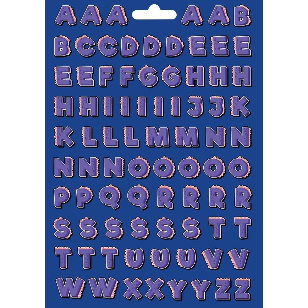 6 Avery Sticker Label Variety Pad 145 x 210mm Dinosaur 5 Sheet, 6 of 8