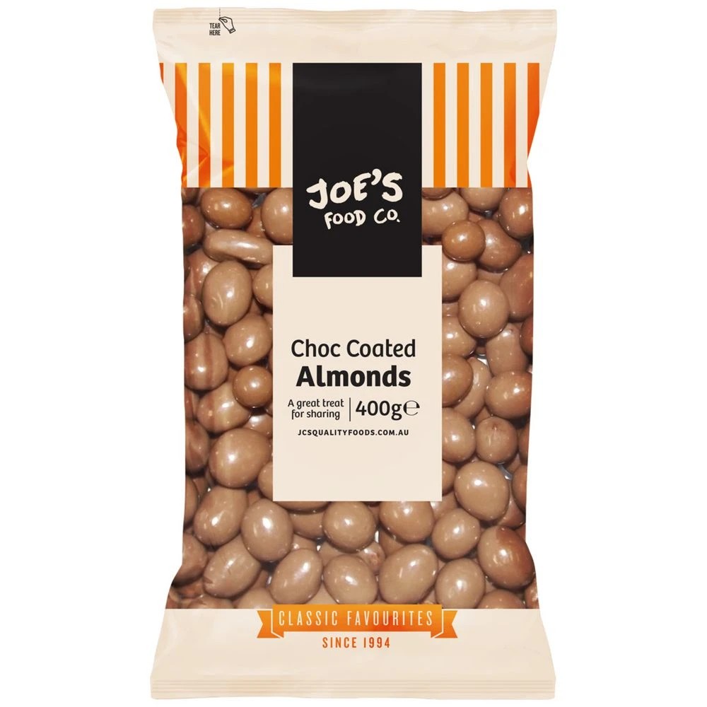 1 JC's Choc Almonds 400g, 1 of 1