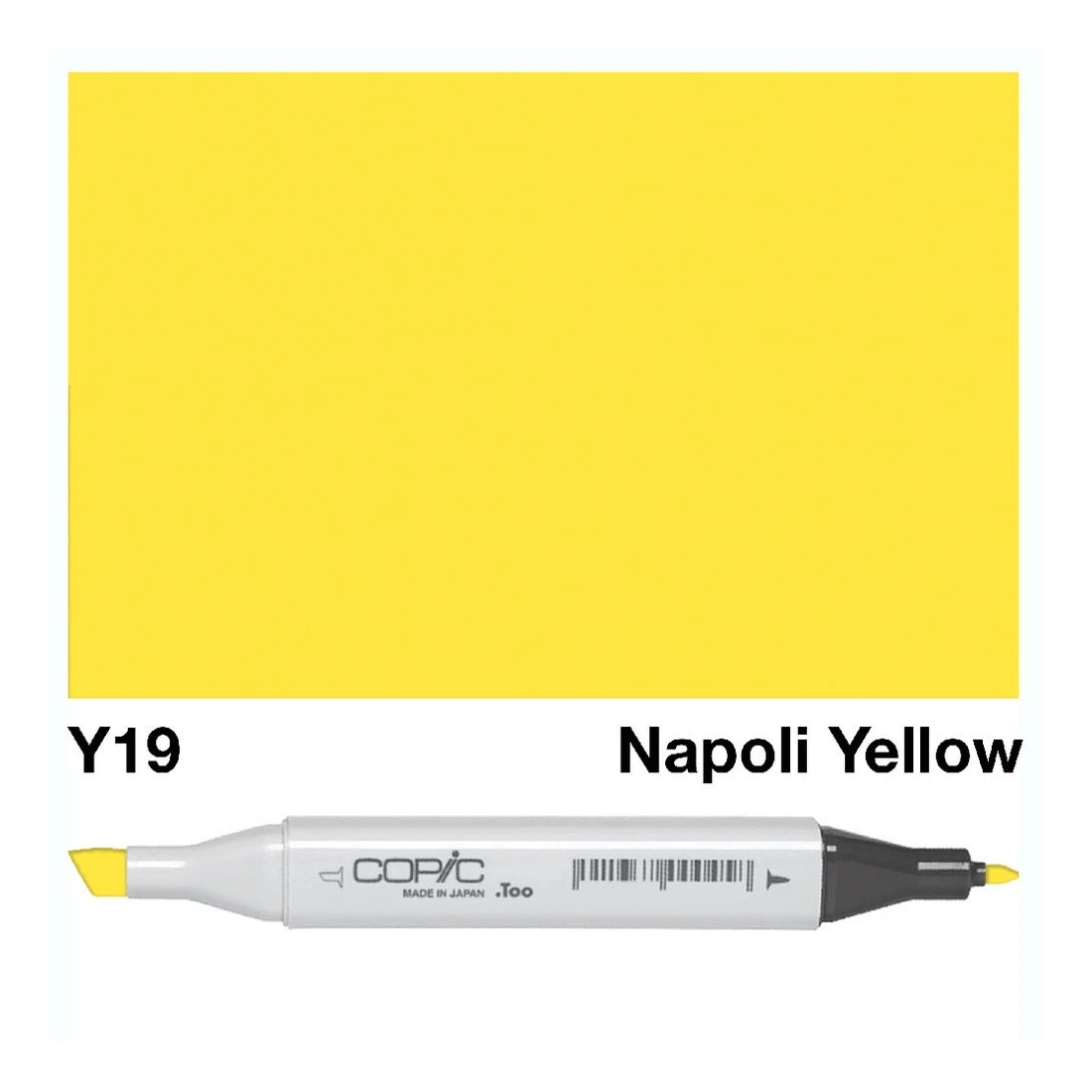 3 Copic Classic Original Dual Nib Marker Y19 Napoli Yellow, 3 of 3
