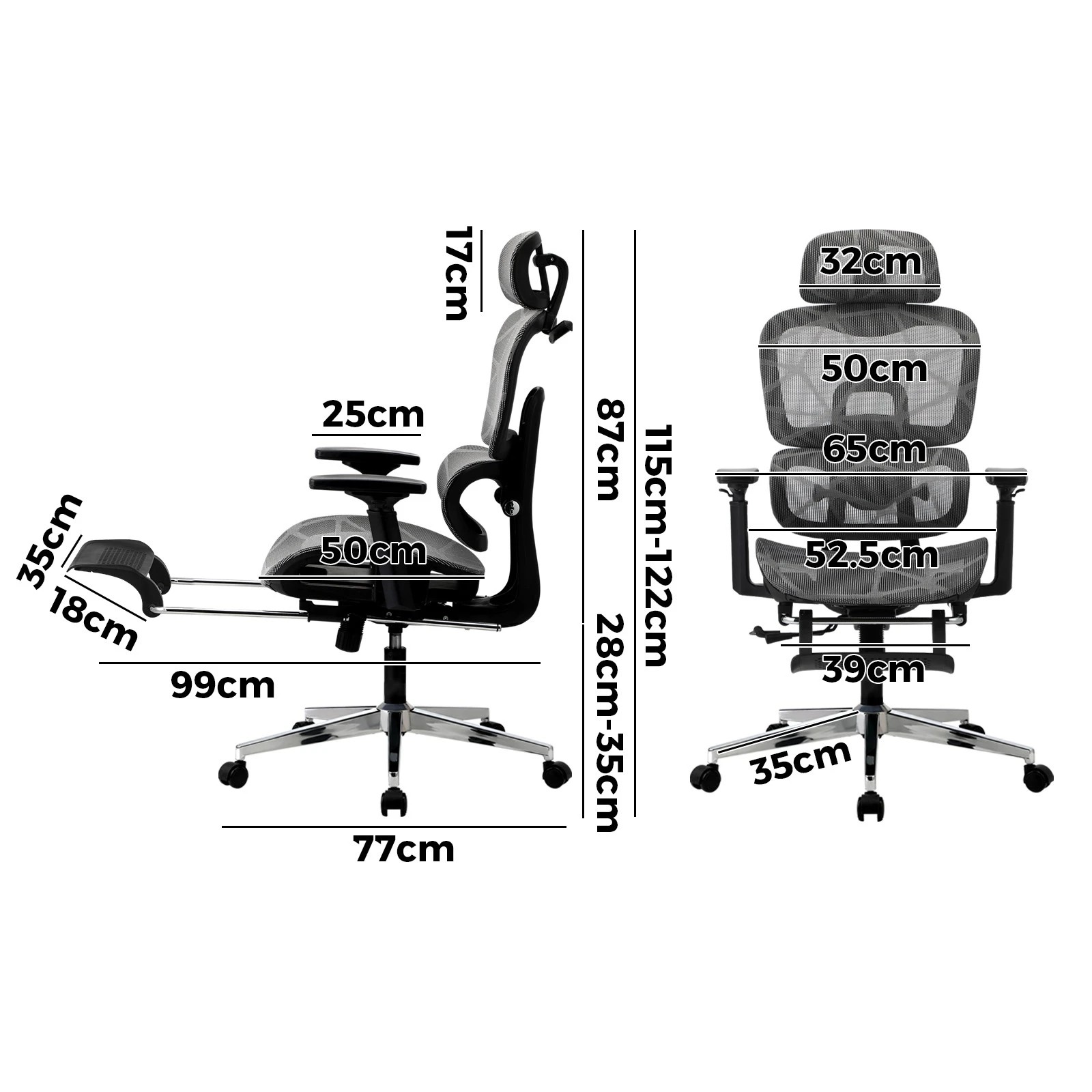10 Oikiture Ergonomic Office Chair
 - Multi, 10 of 10