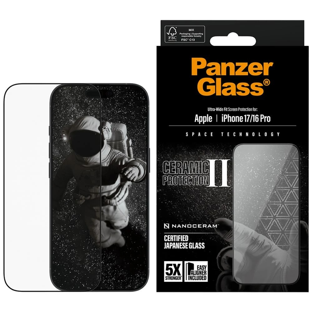 1 PanzerGlass Ceramic Screen Protector iPhone 17, 1 of 3