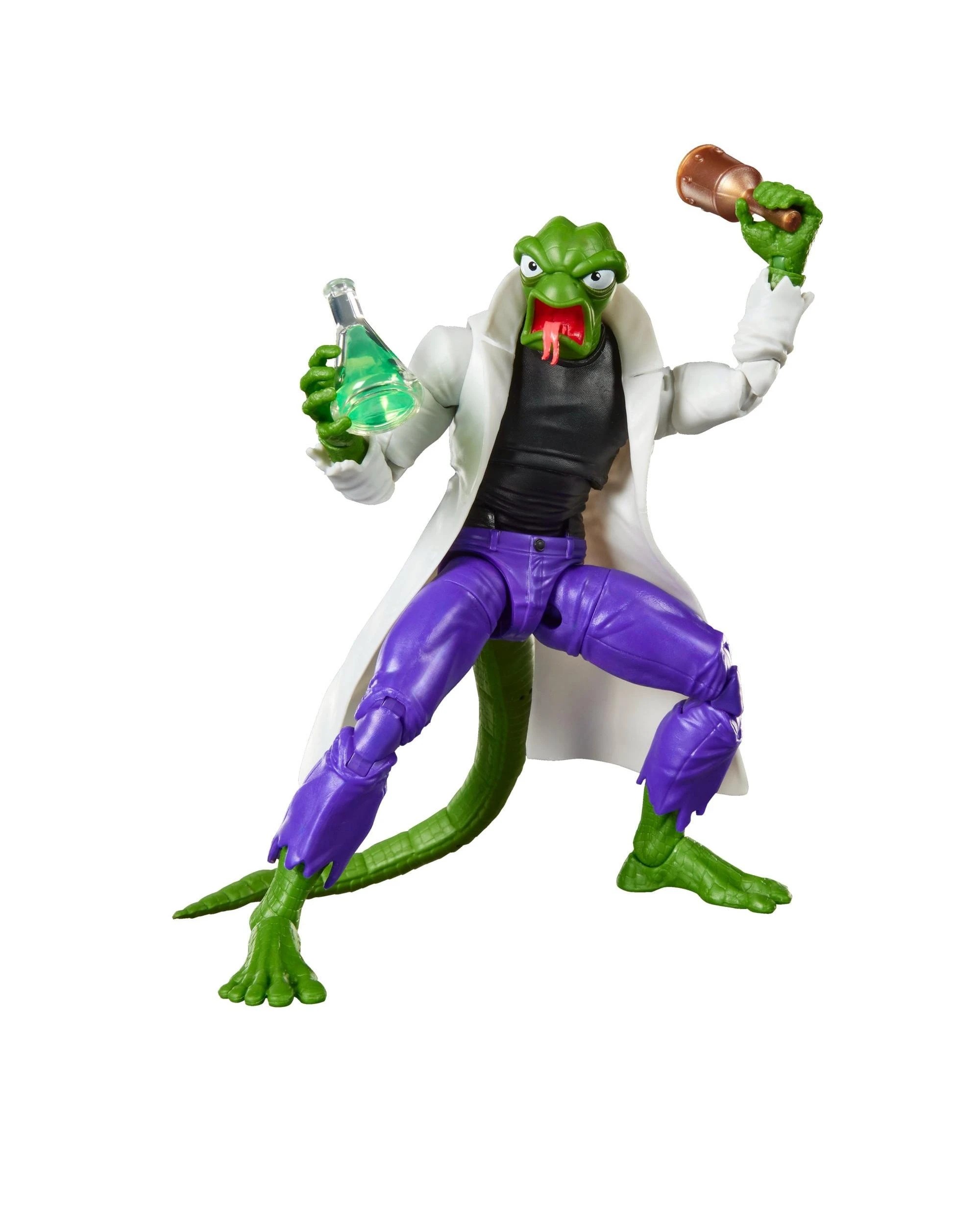 7 Marvel Legends Series Spider-Man Lizard and Electro 3 Pack Action Figures, 7 of 9