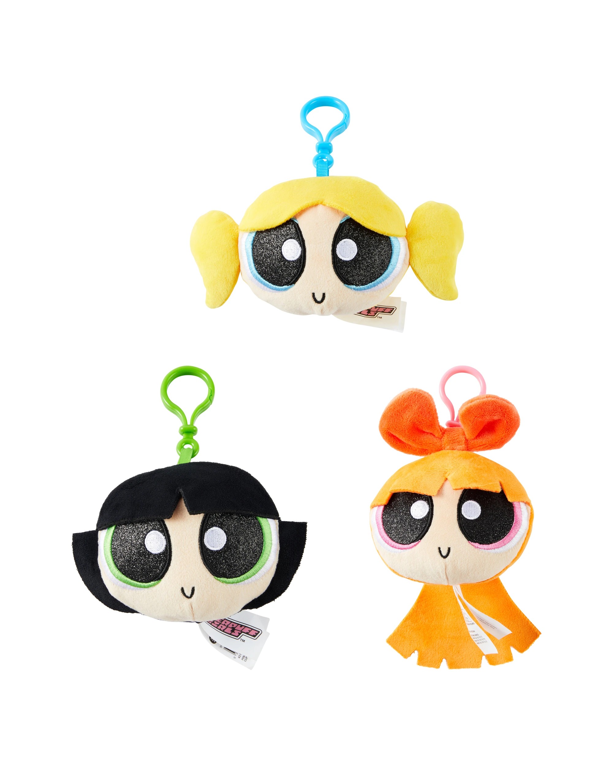 1 The Powerpuff Girls Clip-On Plush - Assorted, 1 of 3