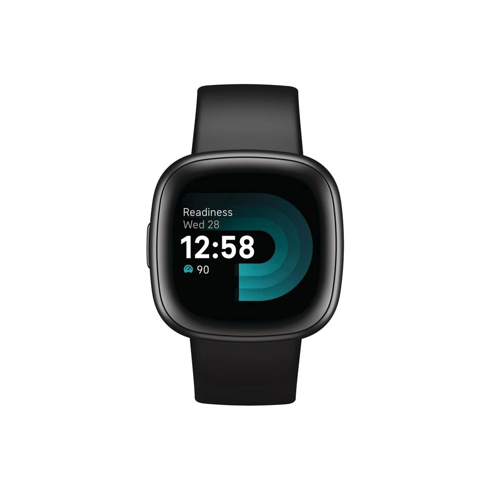 2 Fitbit Versa 4 Smart Watch Black, 2 of 5