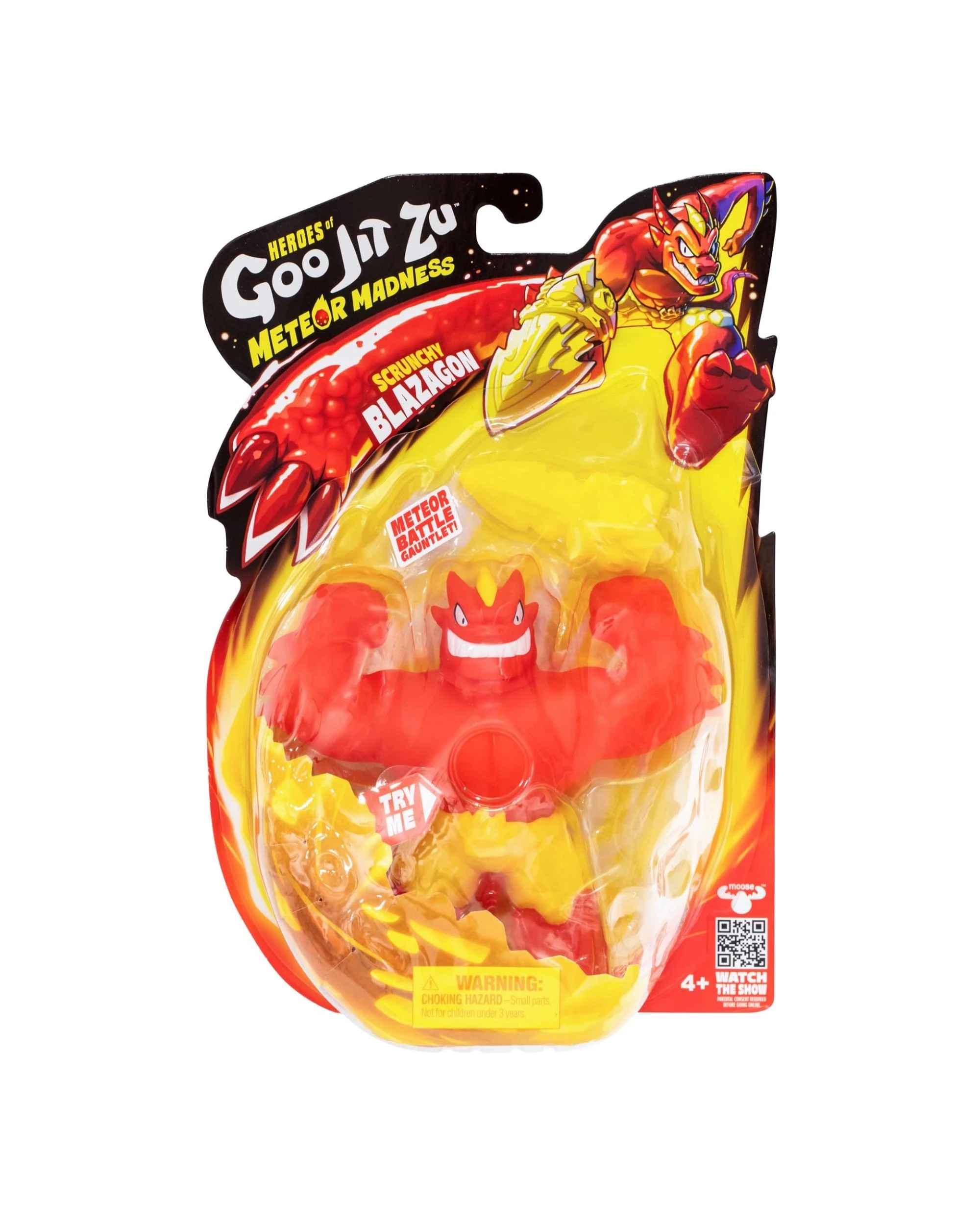 5 Heroes of Goo-Jit-Zu Series 13 Meteor Madness Blazagon Hero Pack, 5 of 7