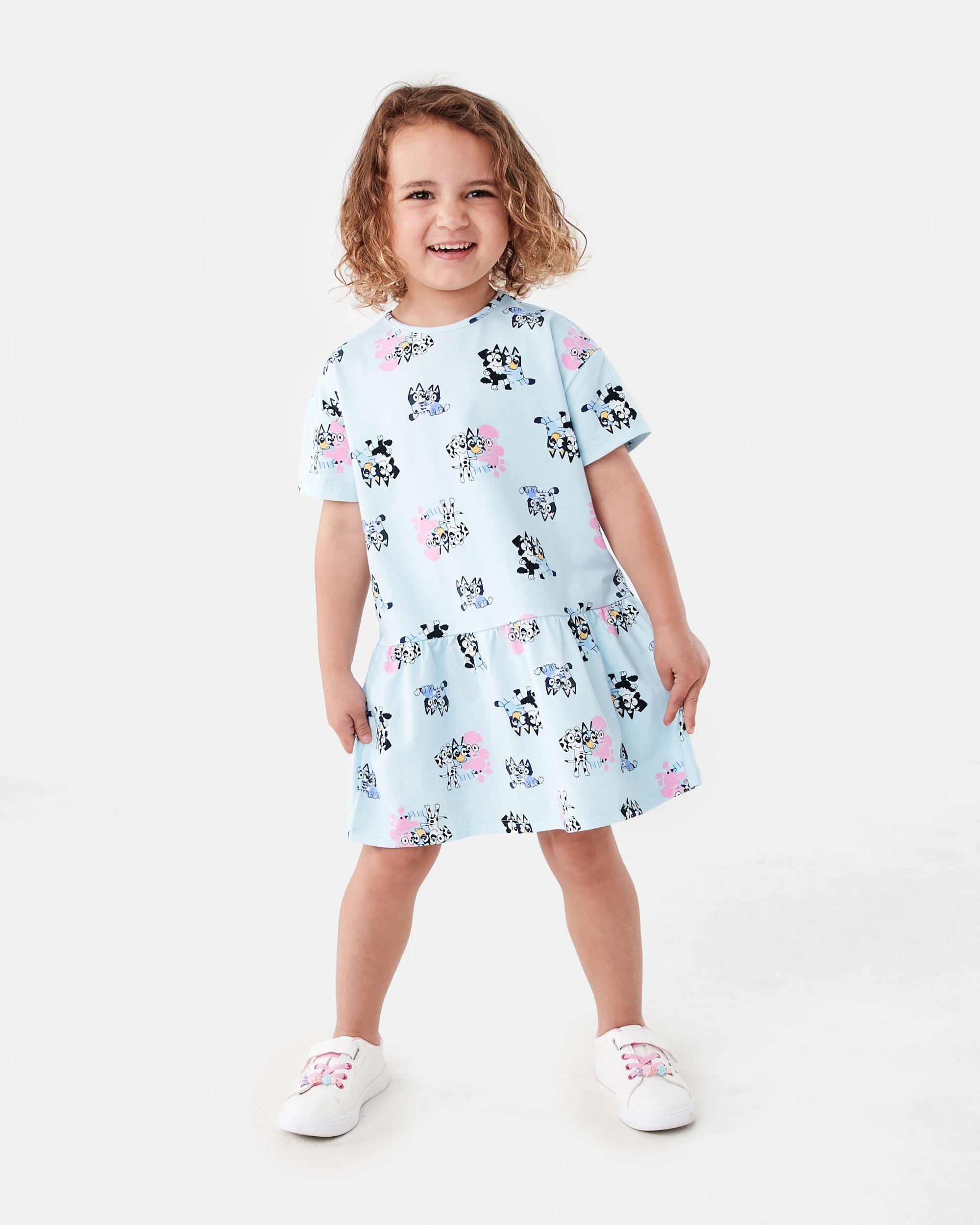 7 Bluey License Short Sleeves Dress Bluey, 7 of 8