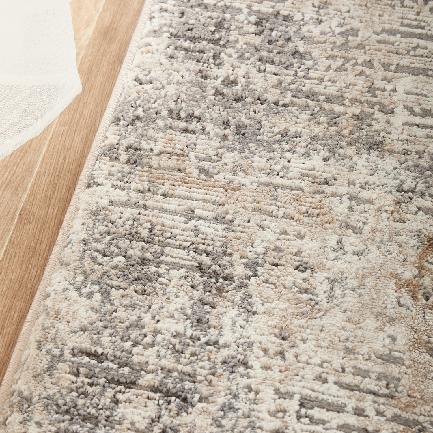 4 Common Ground Rugs Headland Ceasar 300x80cm - Medium Runner Power Loomed Pet Friendly Rug - Grey, 4 of 6