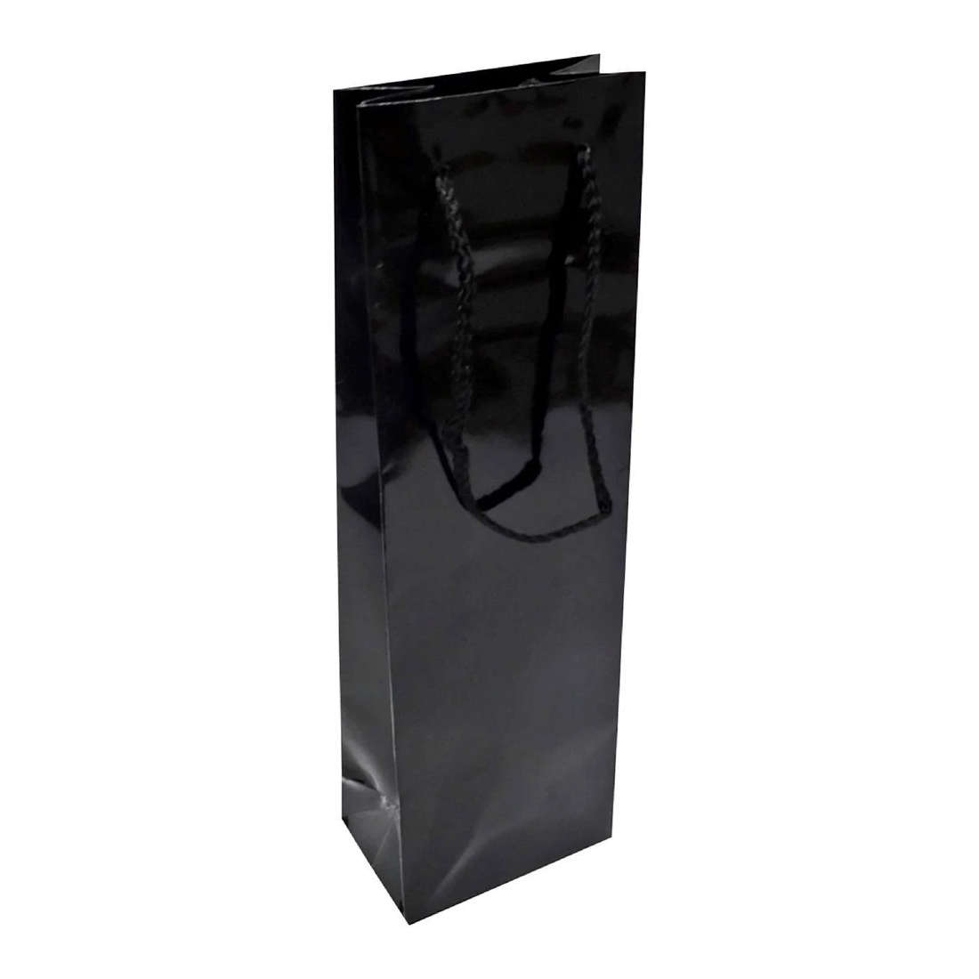 1 Gift Packaging Bottle Bag Black, 1 of 1