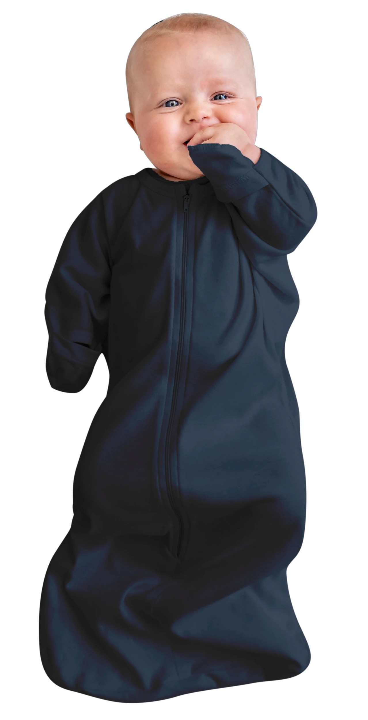 1 Babystudio Swaddlebag Bamboo 0.5 Tog Large Navy
 - Blue, 1 of 1