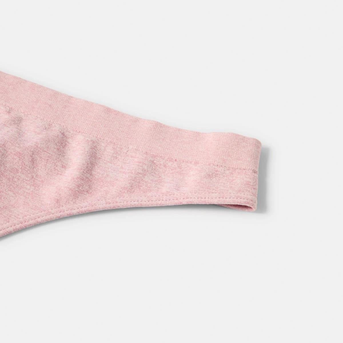 6 Ultra Smooth Seamfree G-String Briefs SIERRA PINK MARLE, 6 of 6