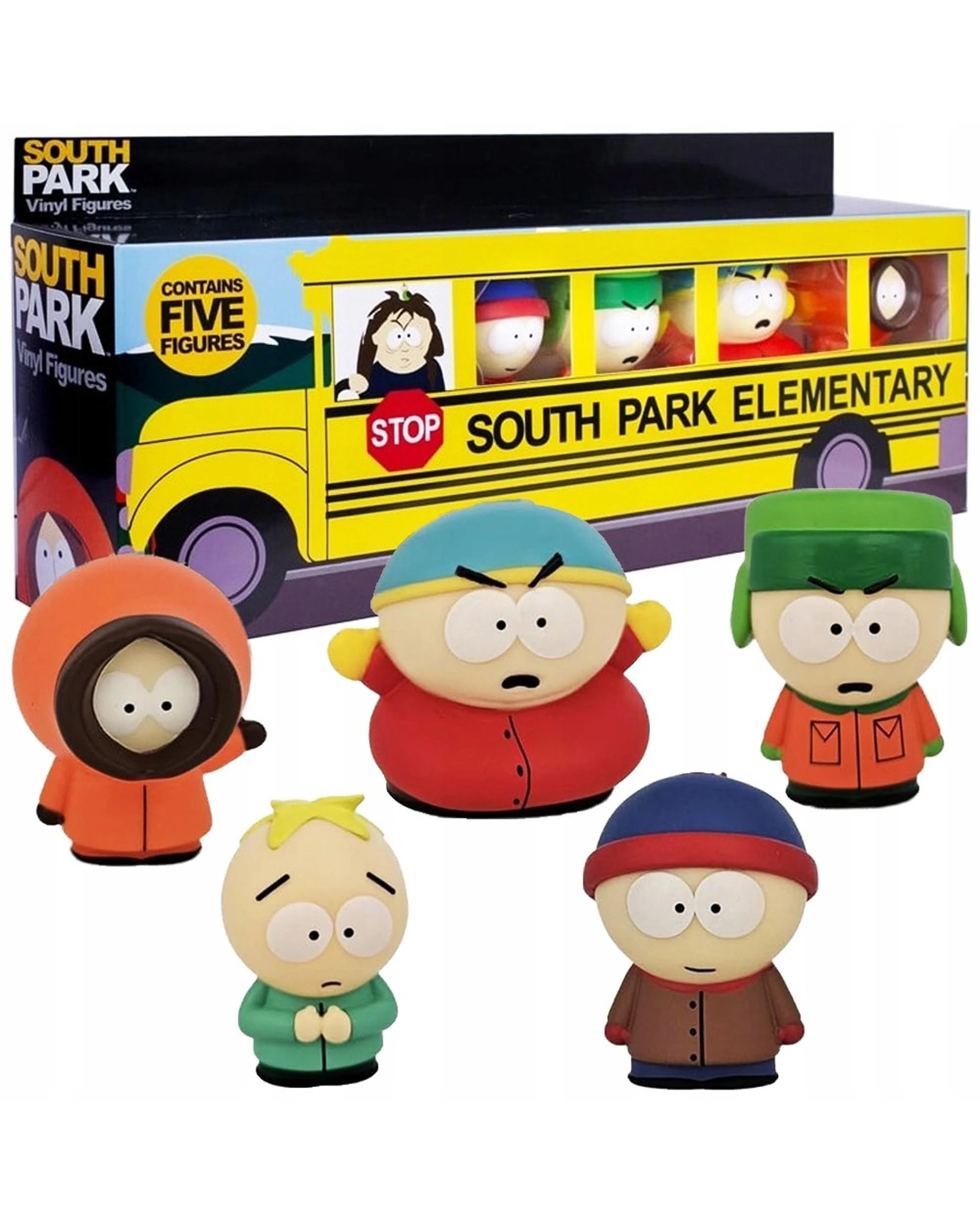 1 Khadou South Park School Bus Box 2.5 inch Figure Collection, 1 of 6