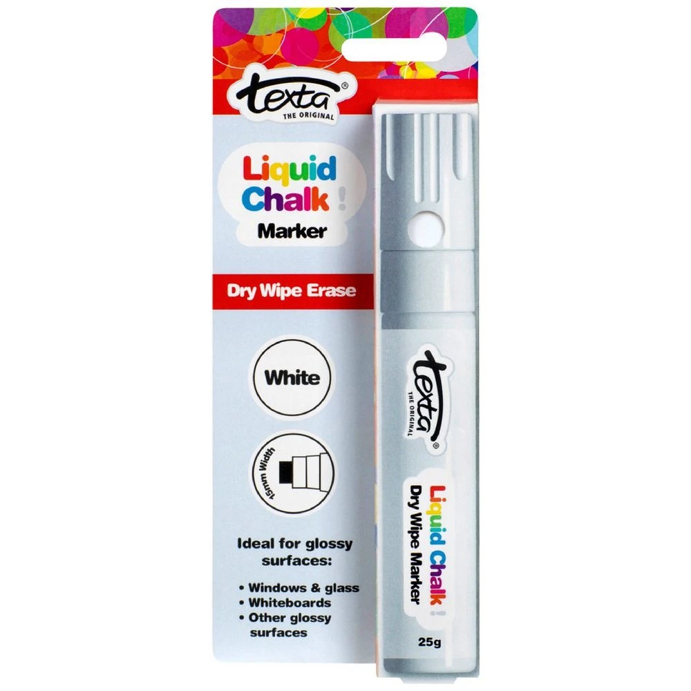 1 Texta Liquid Chalk Marker Jumbo White, 1 of 2