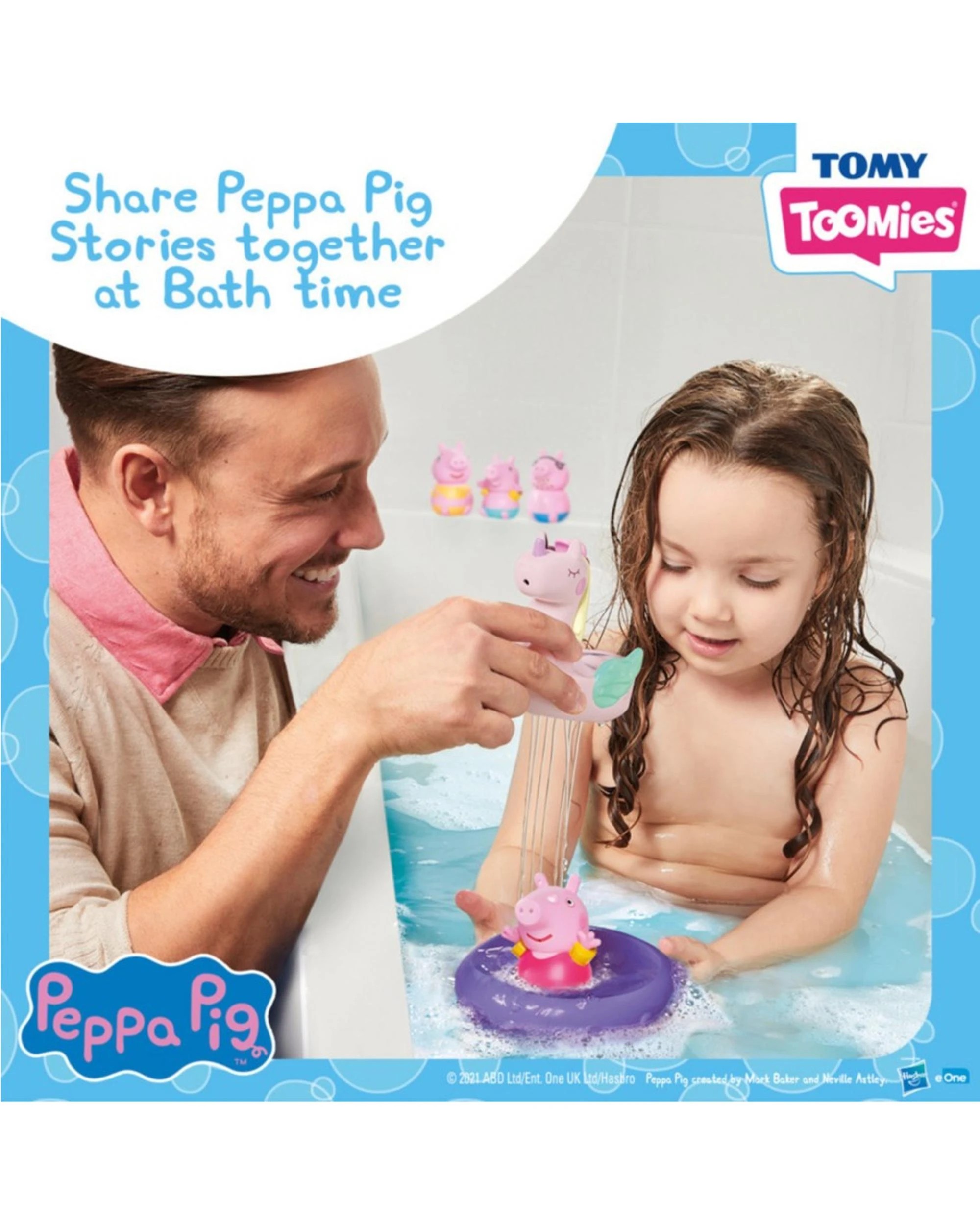 6 TOMY Peppa Pig Bath Set Bundle Pack, 6 of 8