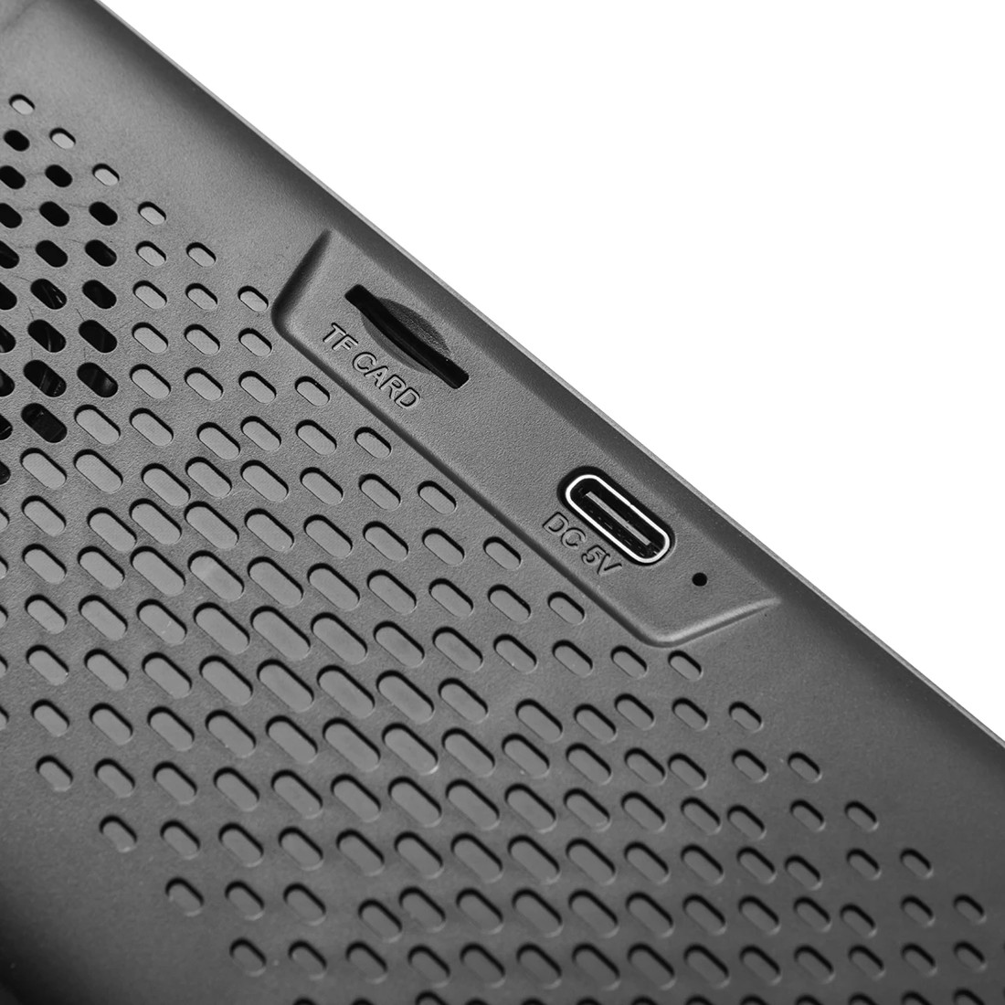 8 Clock Radio Bluetooth Speaker - Black, 8 of 10