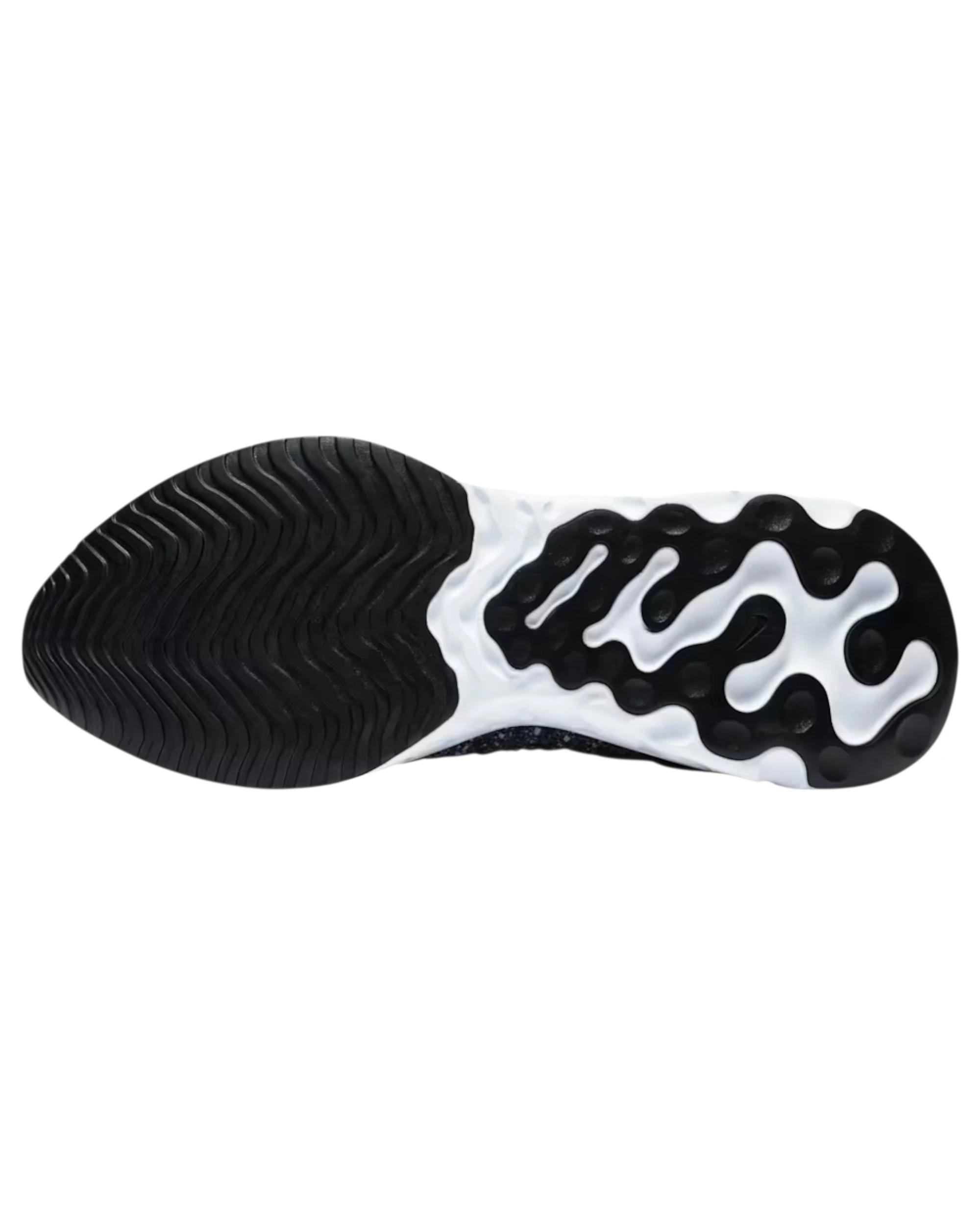 2 Nike Mens Phantom Run 2 Athletic Shoes BLACK/WHITE, 2 of 8