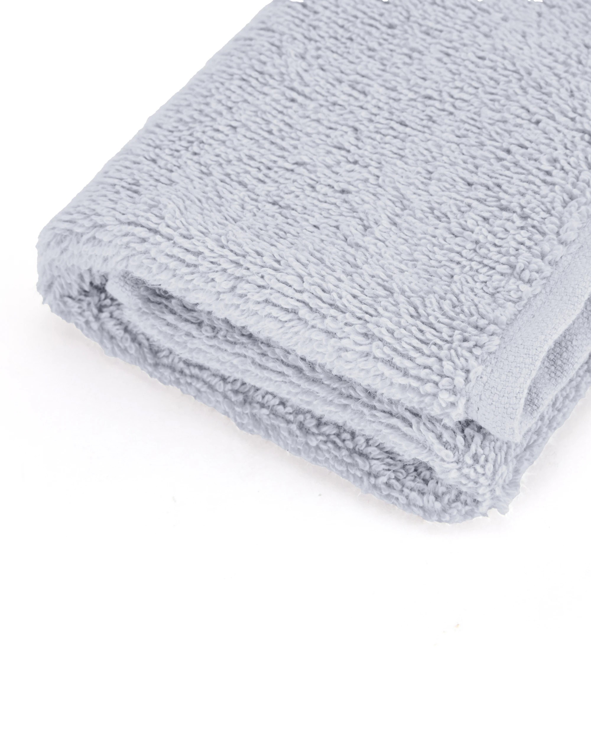 4 Edan Cotton Face Washer - Silver Look, 4 of 5