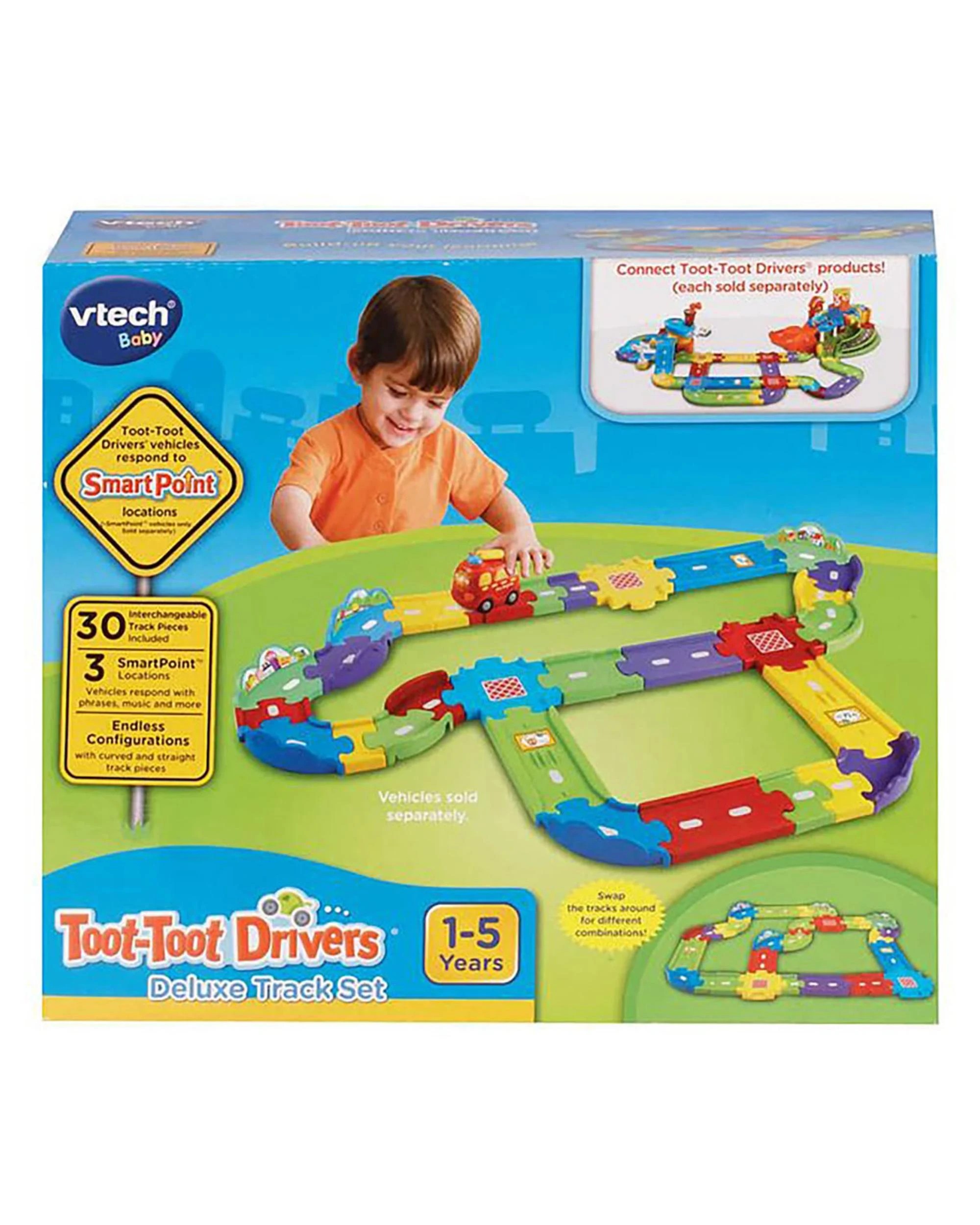 1 Vtech Toot-toot Drivers Deluxe Track Set, 1 of 5