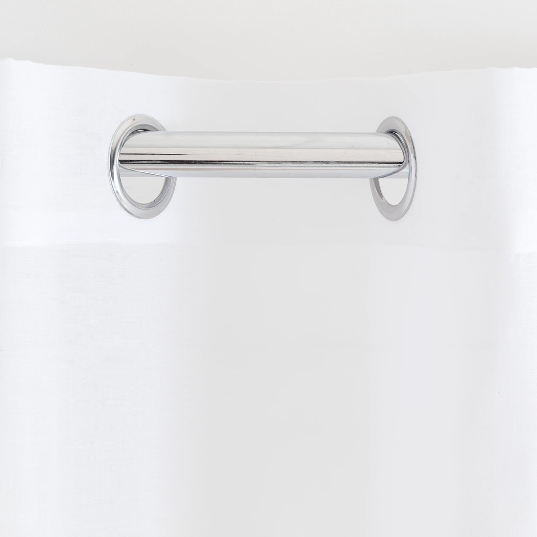 4 Sicily Cloud Wide Curtain - White - 229cm x 223cm, 4 of 5