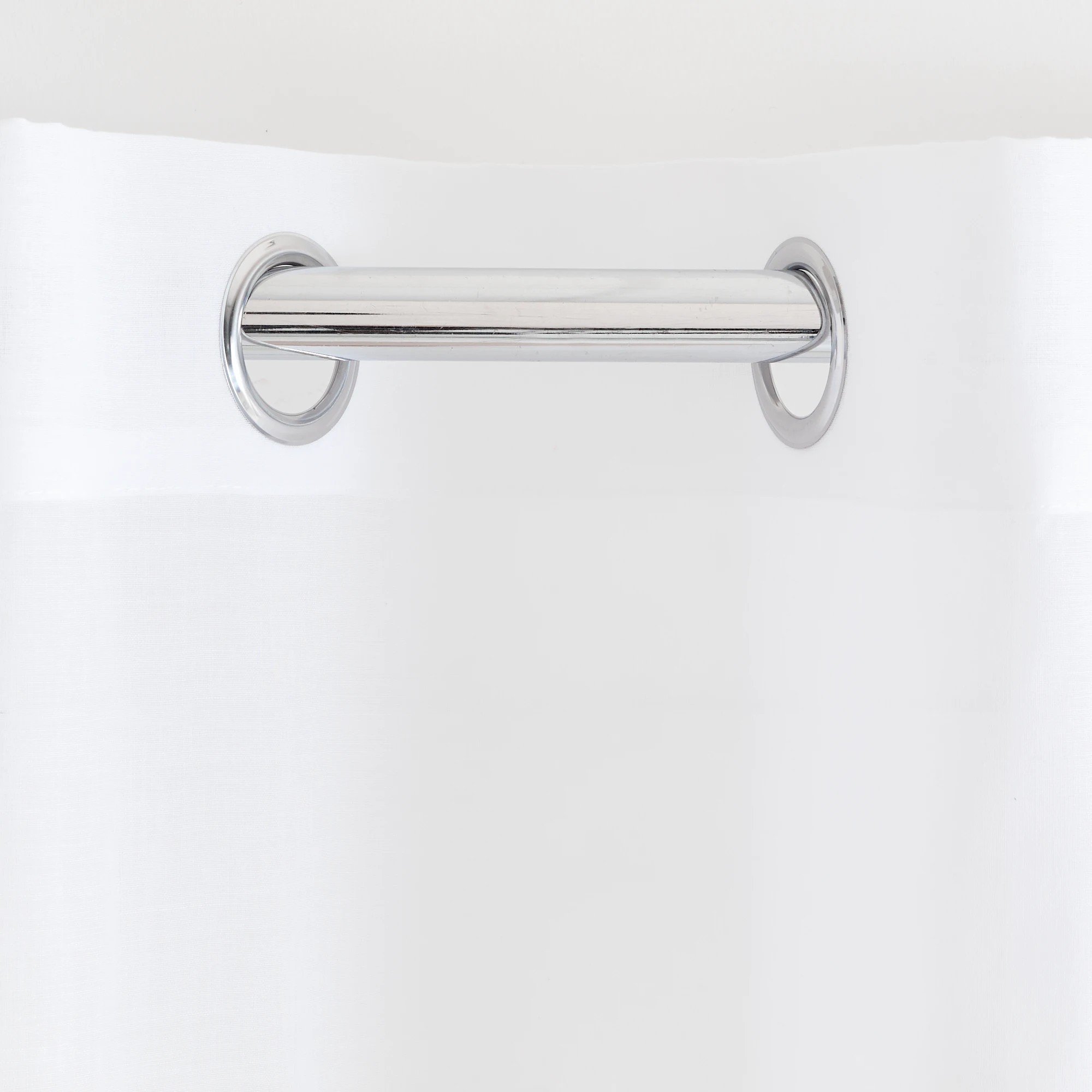 4 Sicily Cloud Wide Curtain - White - 229cm x 223cm, 4 of 5