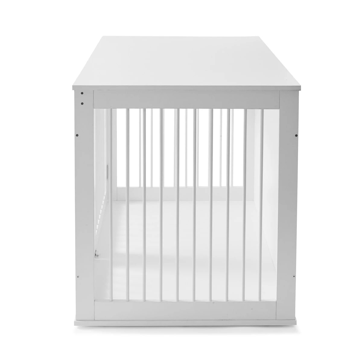 6 Pet Crate Wooden - Extra Large, White, 6 of 9