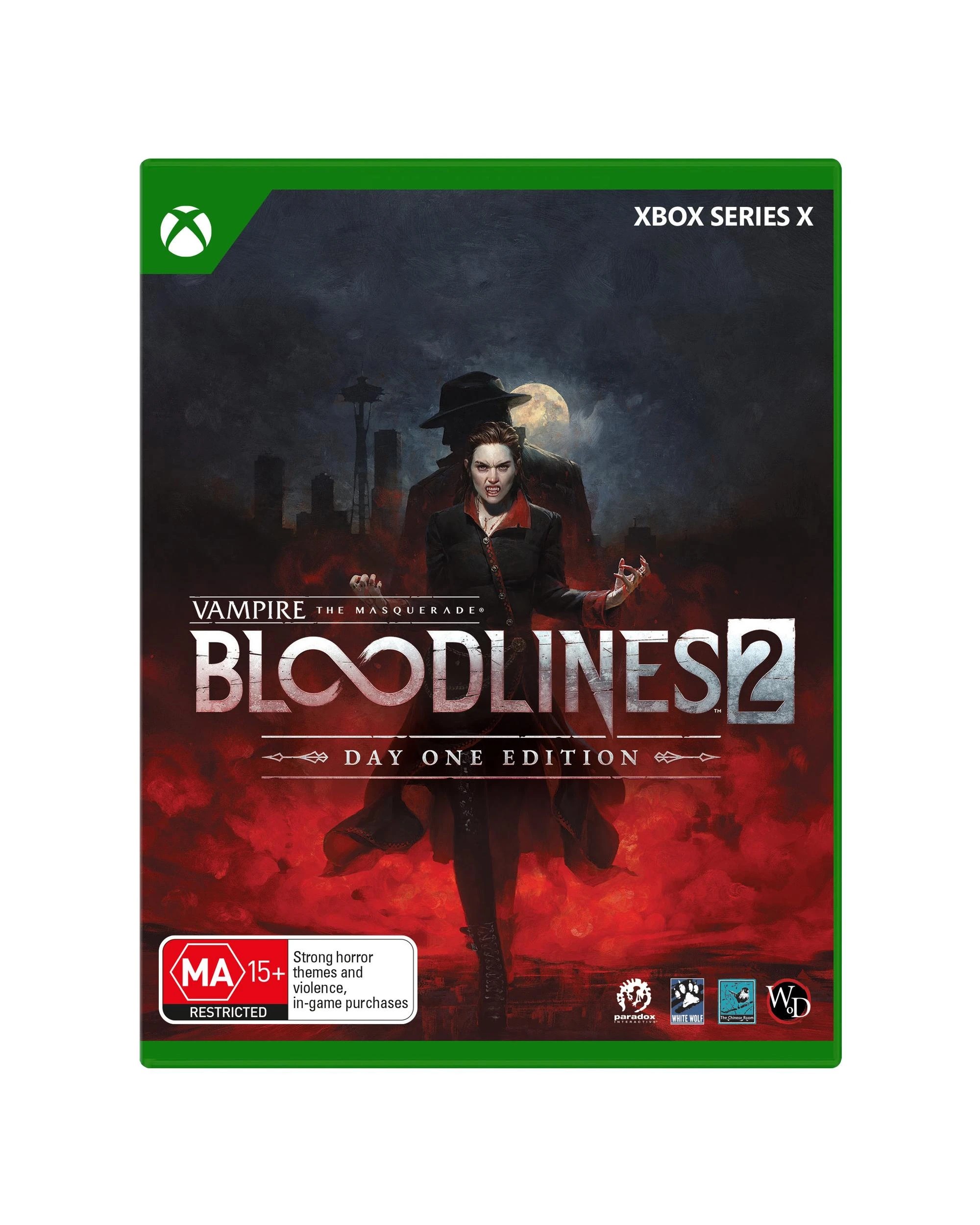 1 Vampire The Masquerade Bloodlines 2 Day One Edition - Xbox Series X, 1 of 10