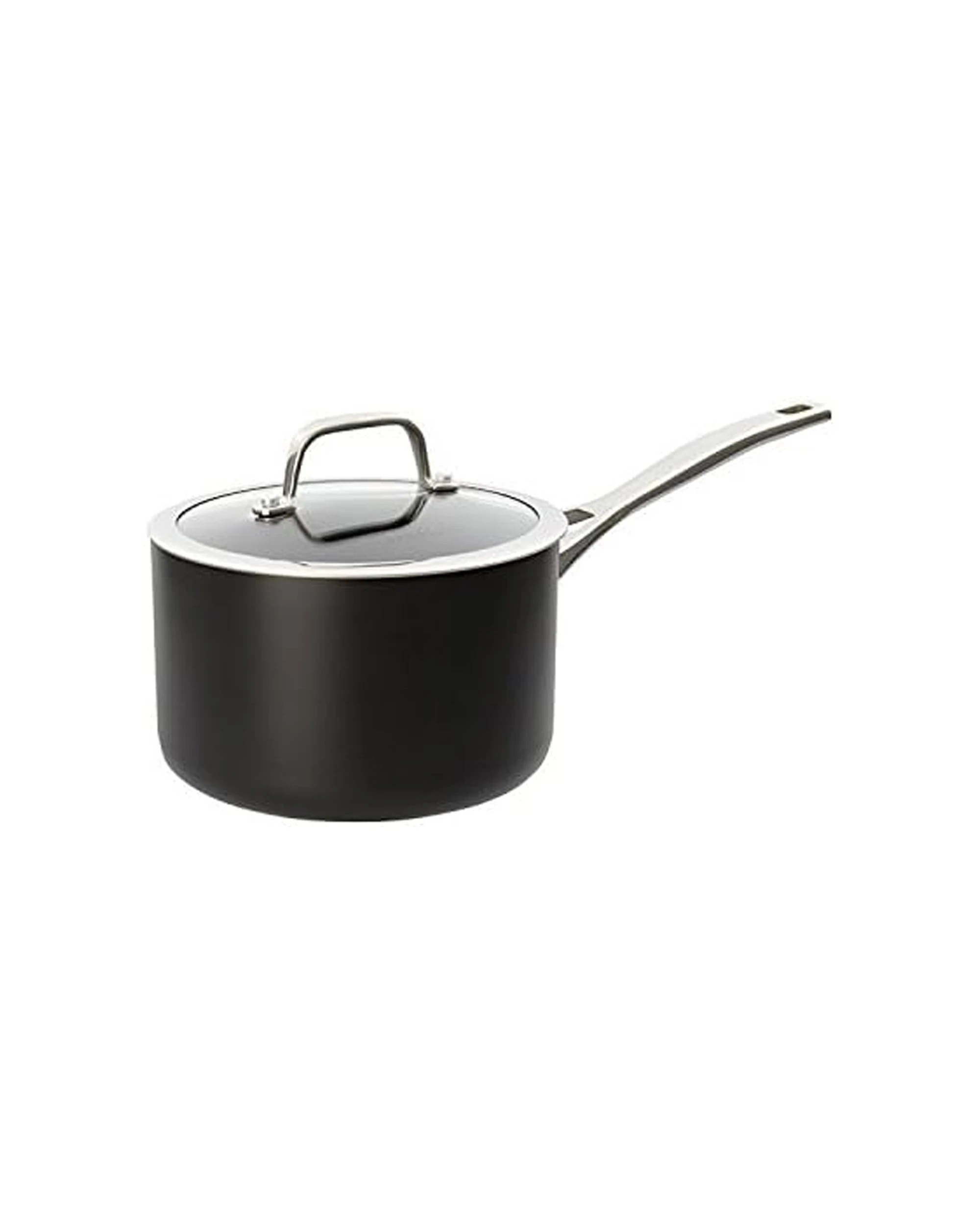 1 Pyrolux Heavy Duty Saucepan Non Stick Aluminium With Lid 18cm - Black, 1 of 1
