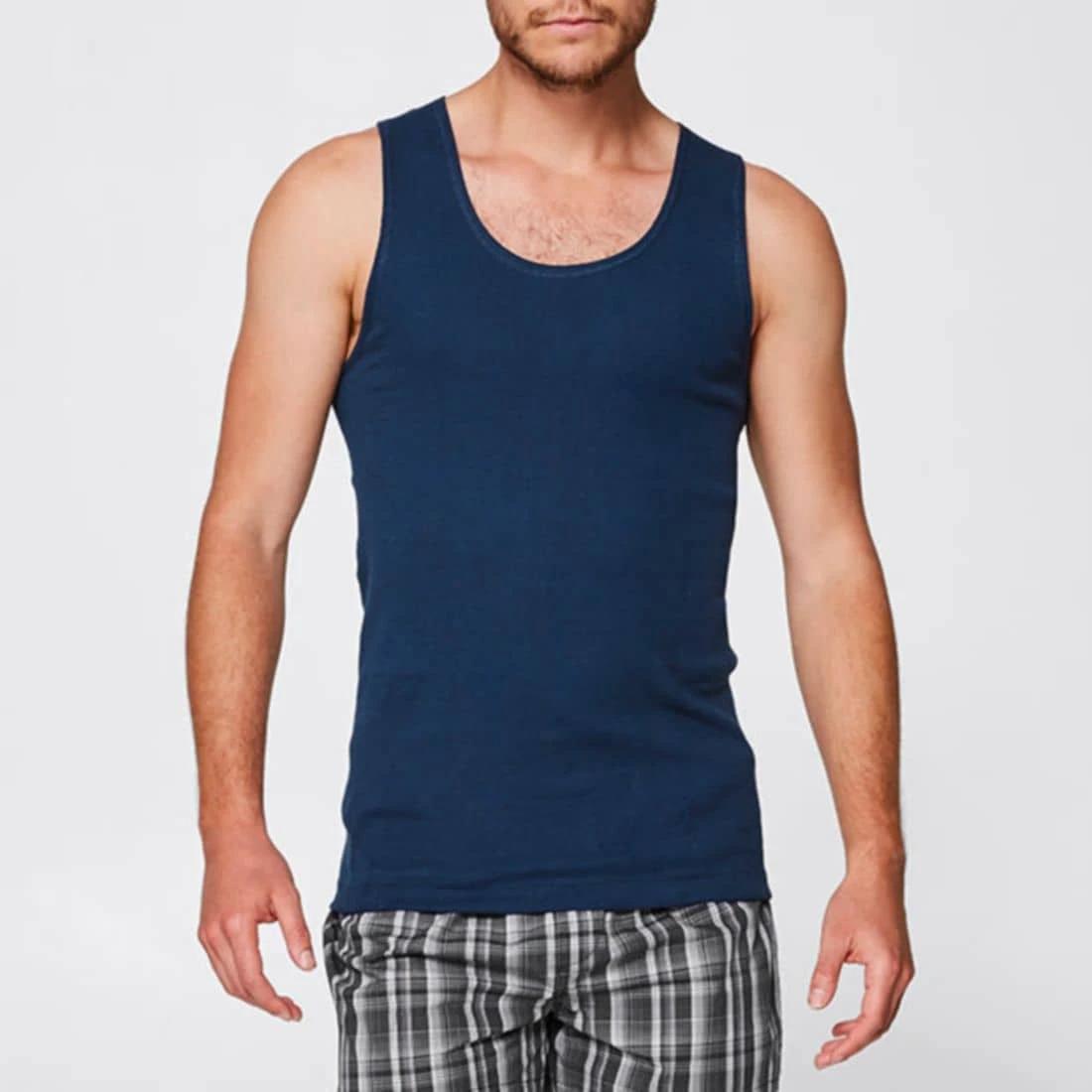 1 Maxx Athletic Singlet NAVY BLUE, 1 of 5