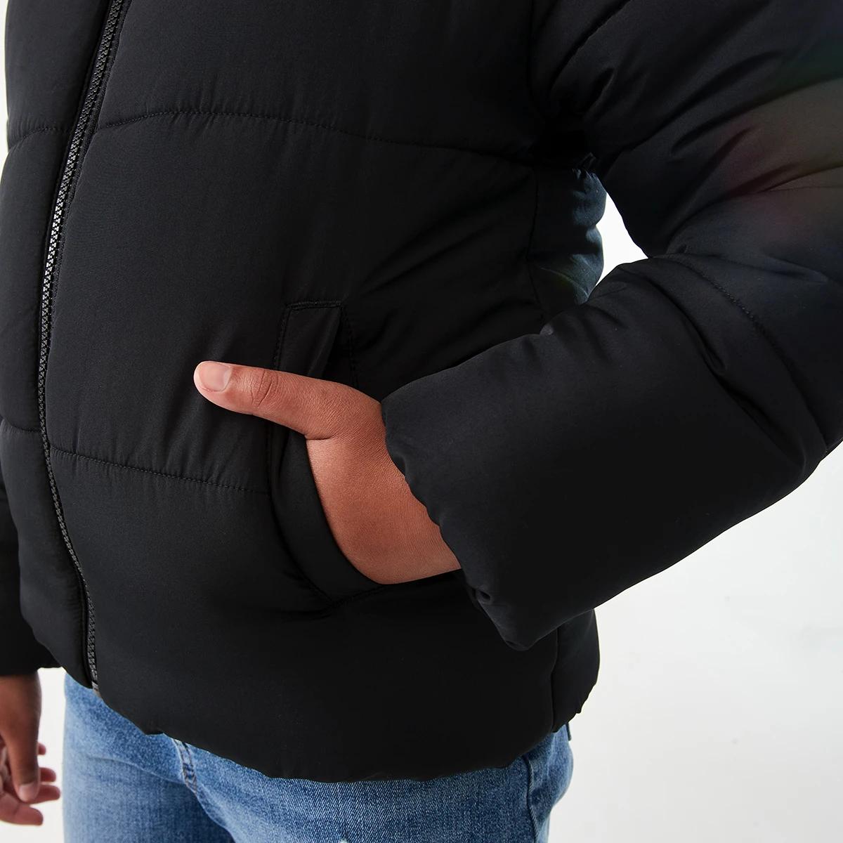 6 Puffer Jacket Black, 6 of 10