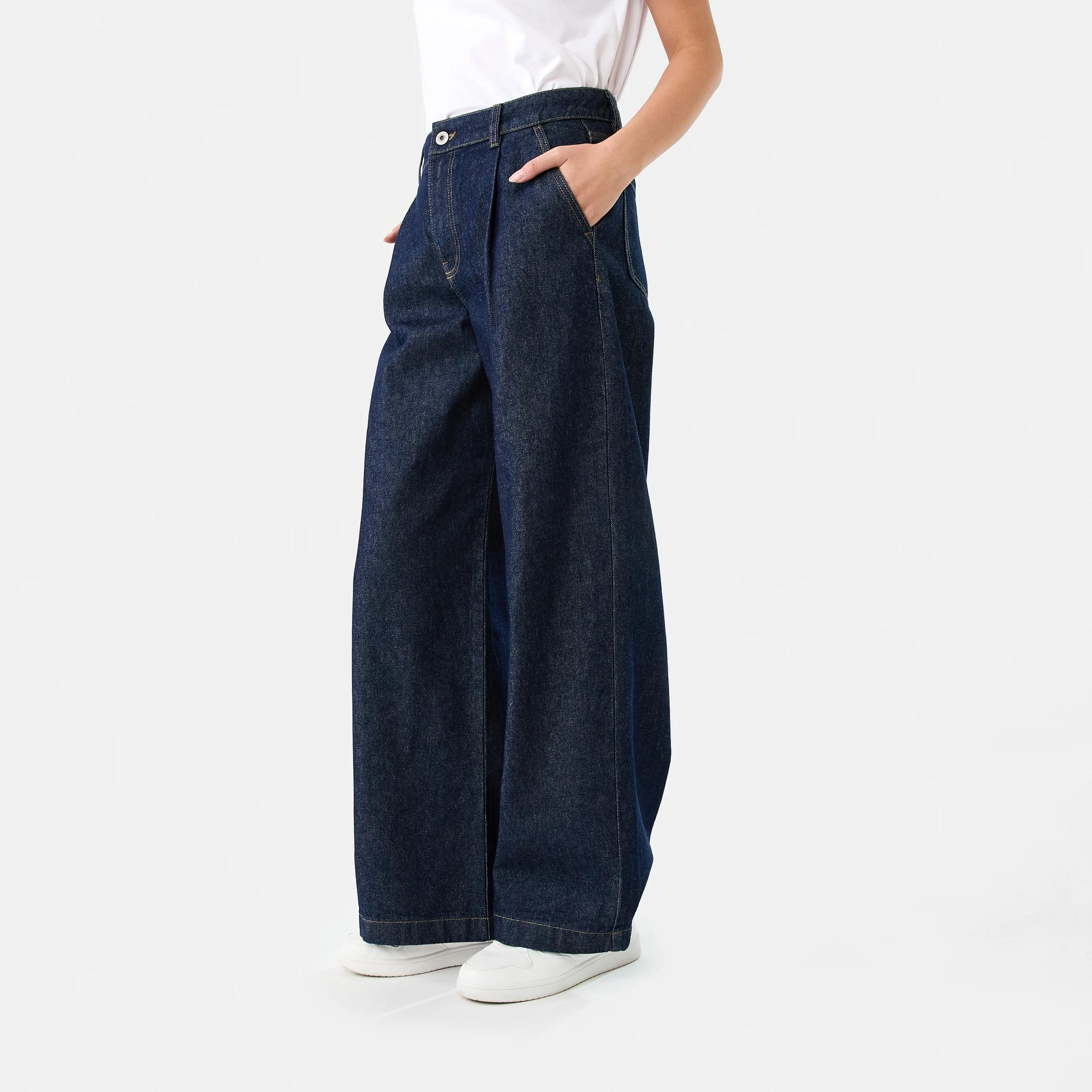3 Pleat Front Jeans INDIGO, 3 of 9