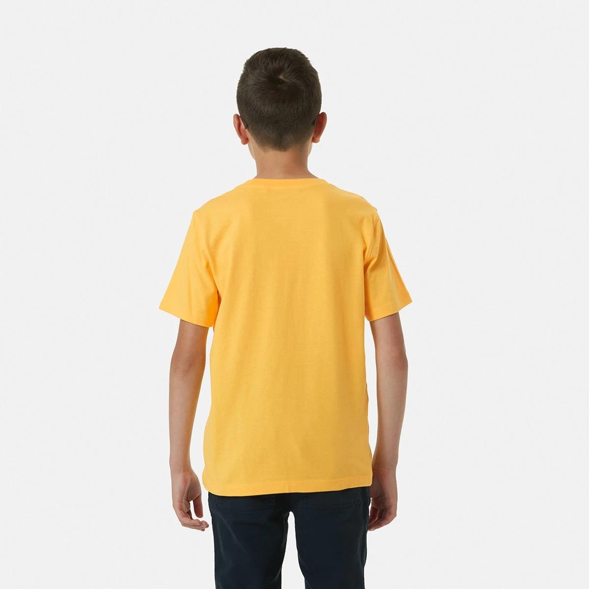 2 Short Sleeve Plain T-shirt LEMON CHROME, 2 of 8