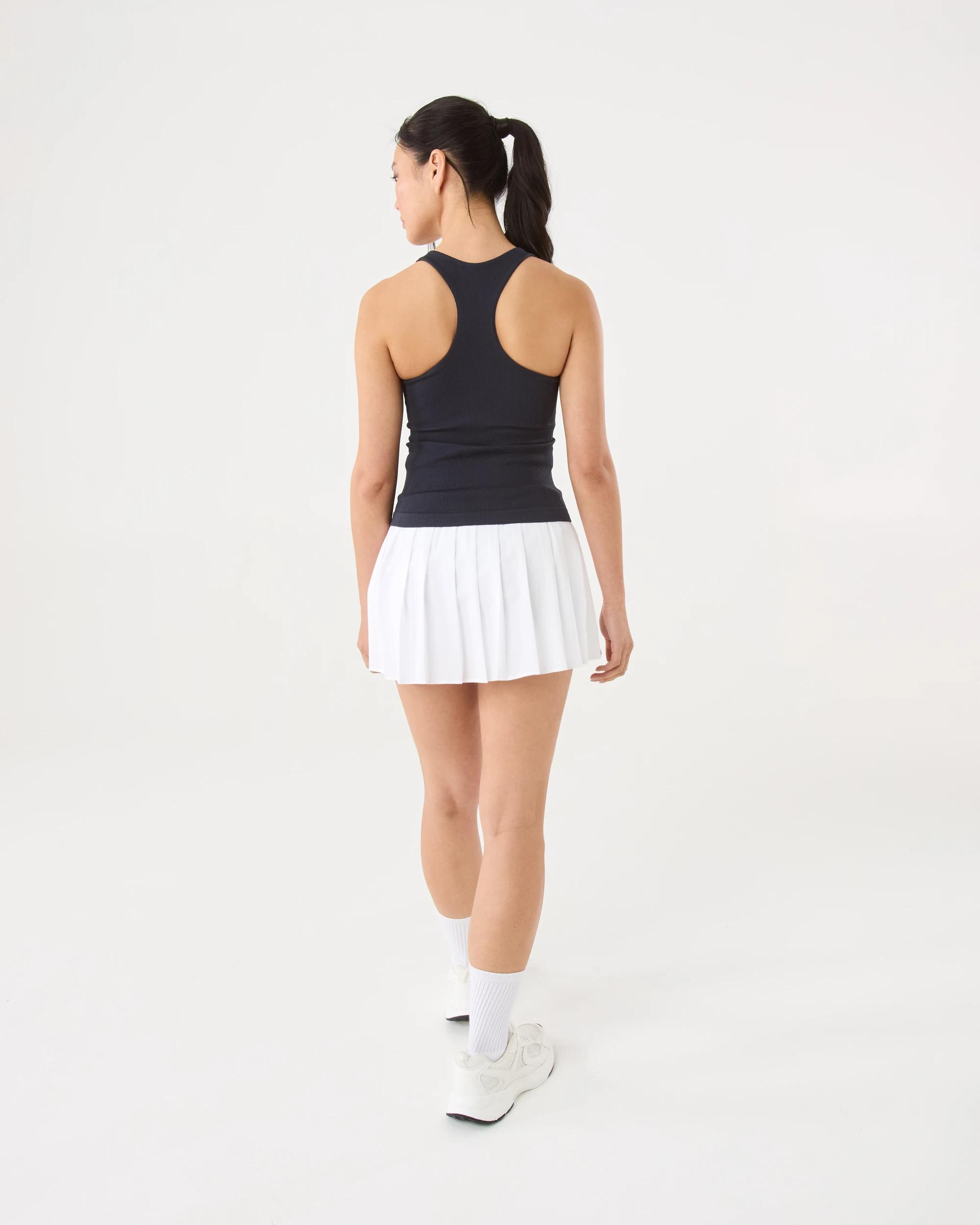 4 Active Womens Seamfree Shelf Tank Shade Navy, 4 of 9