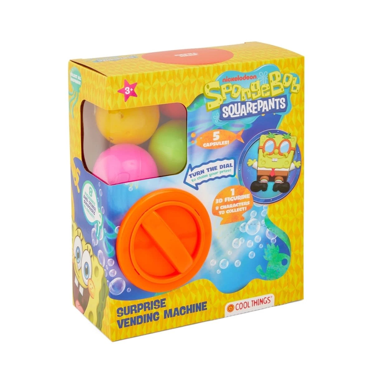 1 Cool Things SpongeBob SquarePants Surprise Vending Machine - Assorted, 1 of 2