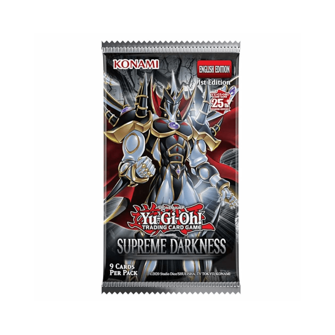 1 Konami Yu-Gi-Oh TCG Supreme Darkness Booster Pack, 1 of 1