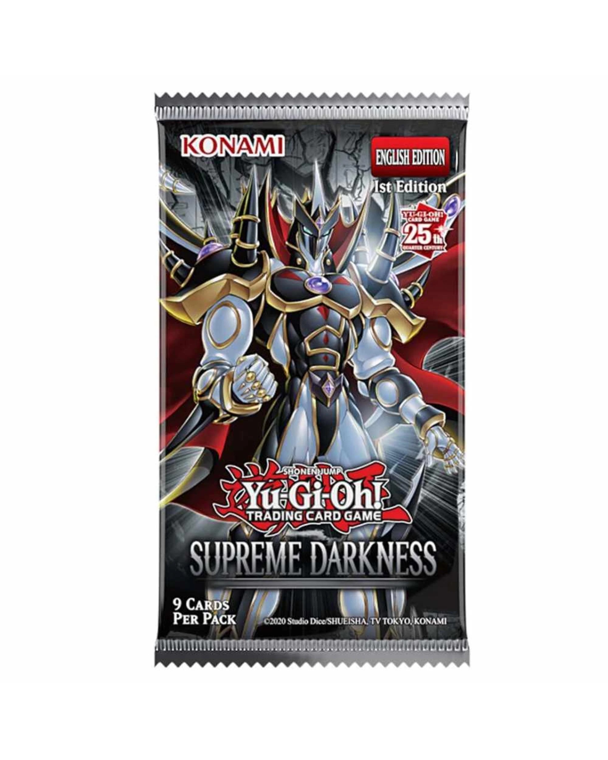 1 Konami Yu-Gi-Oh TCG Supreme Darkness Booster Pack, 1 of 1