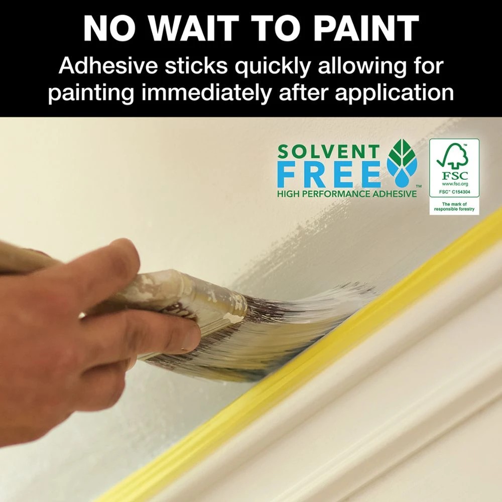 4 FrogTape Delicate Surface Tape 36mmx55m Yellow, 4 of 7