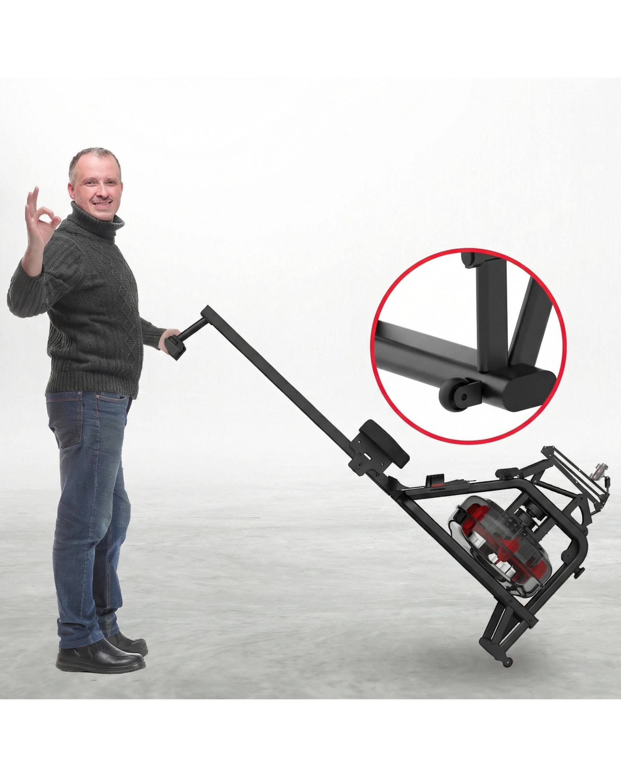 4 Powertrain 13L Water Resistance Rowing Machine Rower, 4 of 10