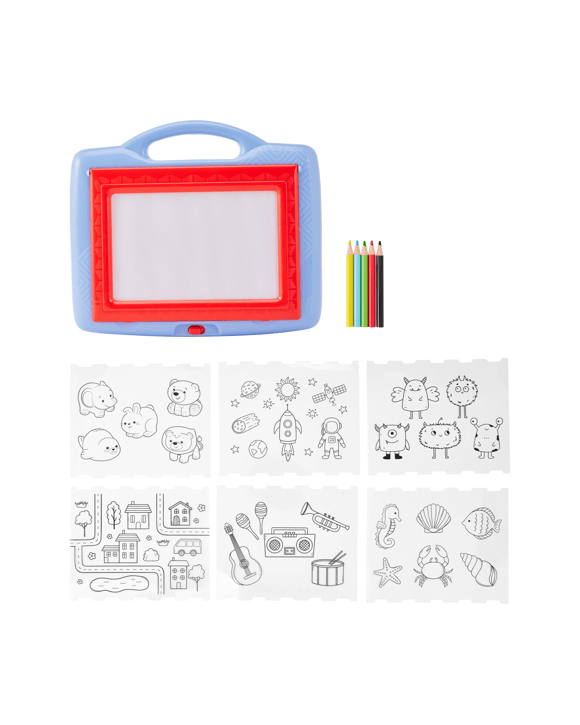 16 Piece Play and Learn Trace and Draw Tablet