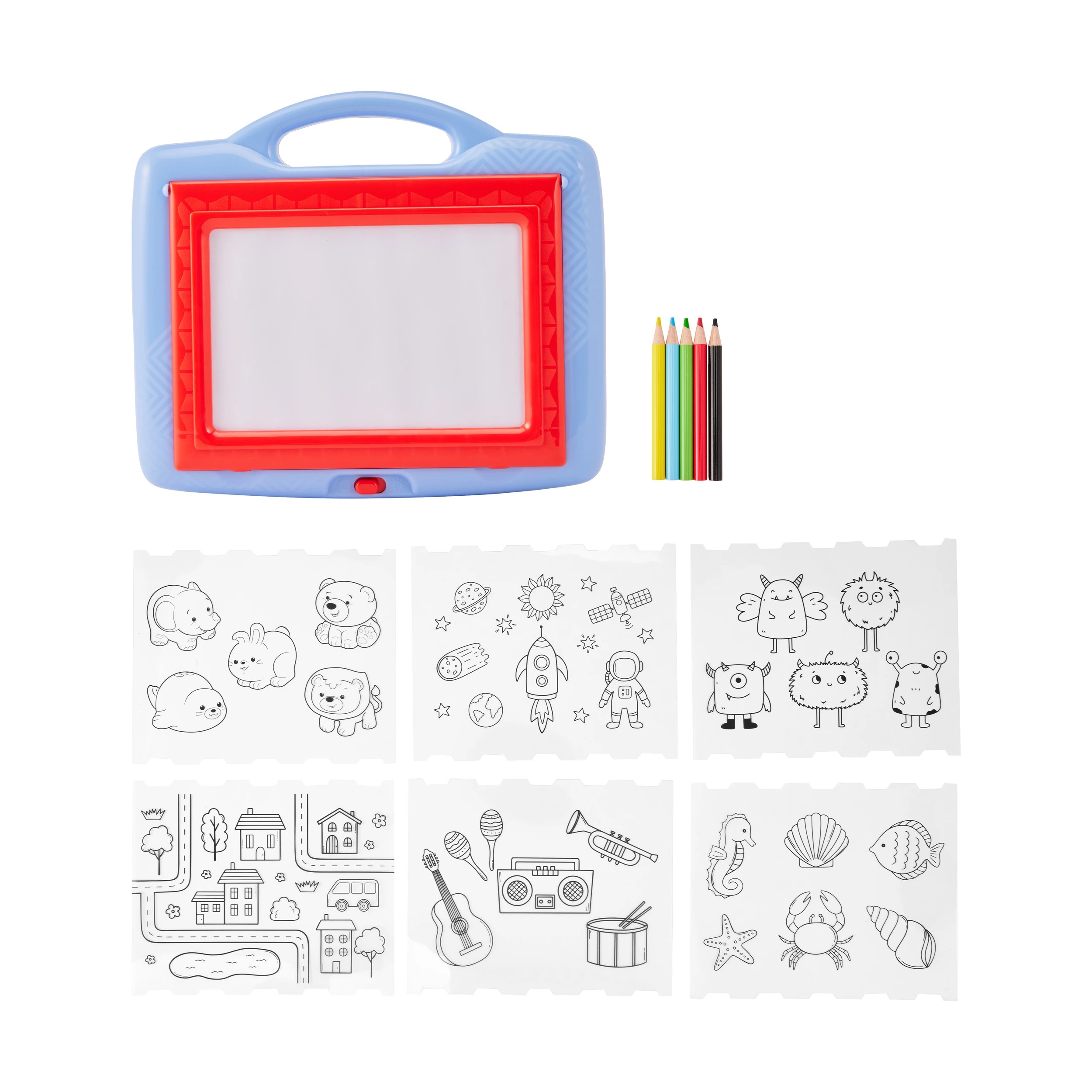 1 16 Piece Play and Learn Trace and Draw Tablet, 1 of 7